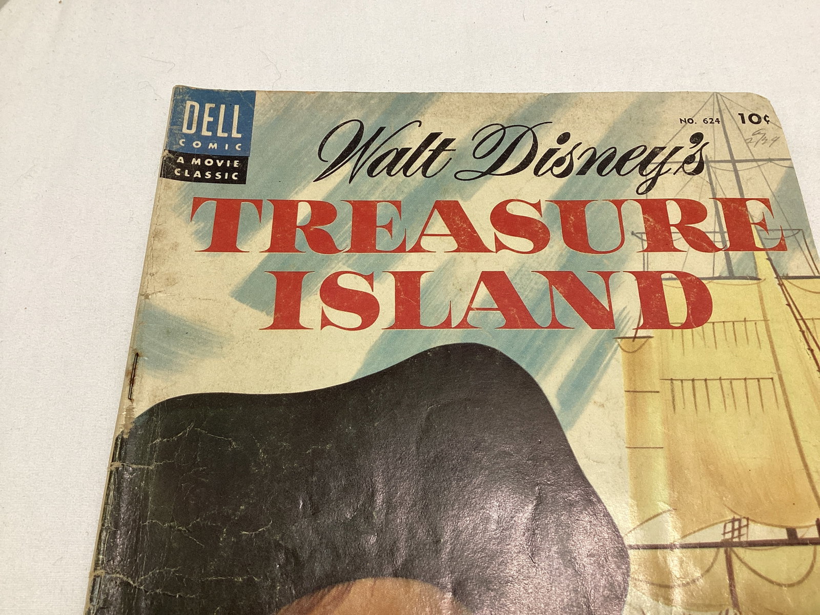 Four Color 624 Treasure Island Dell Comic Book - 2
