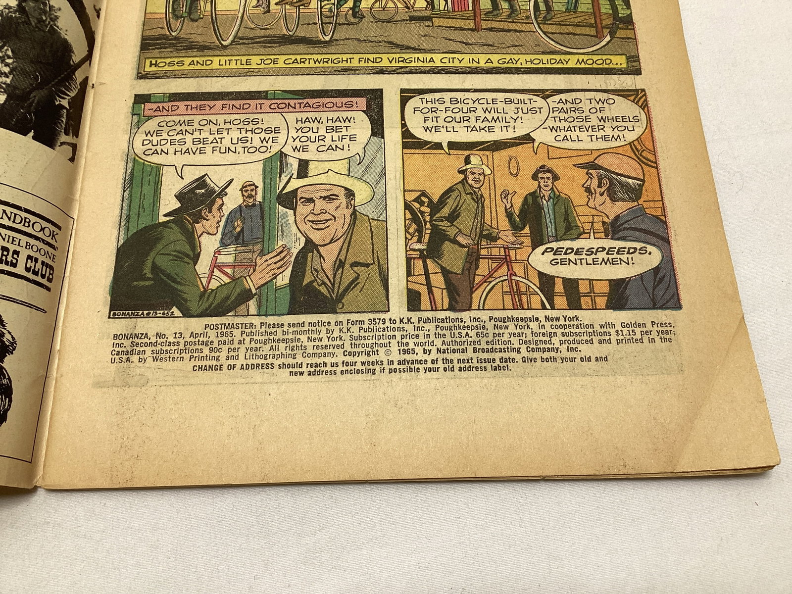 Bonanza 6 and 13 Gold Key Comic Books - 10