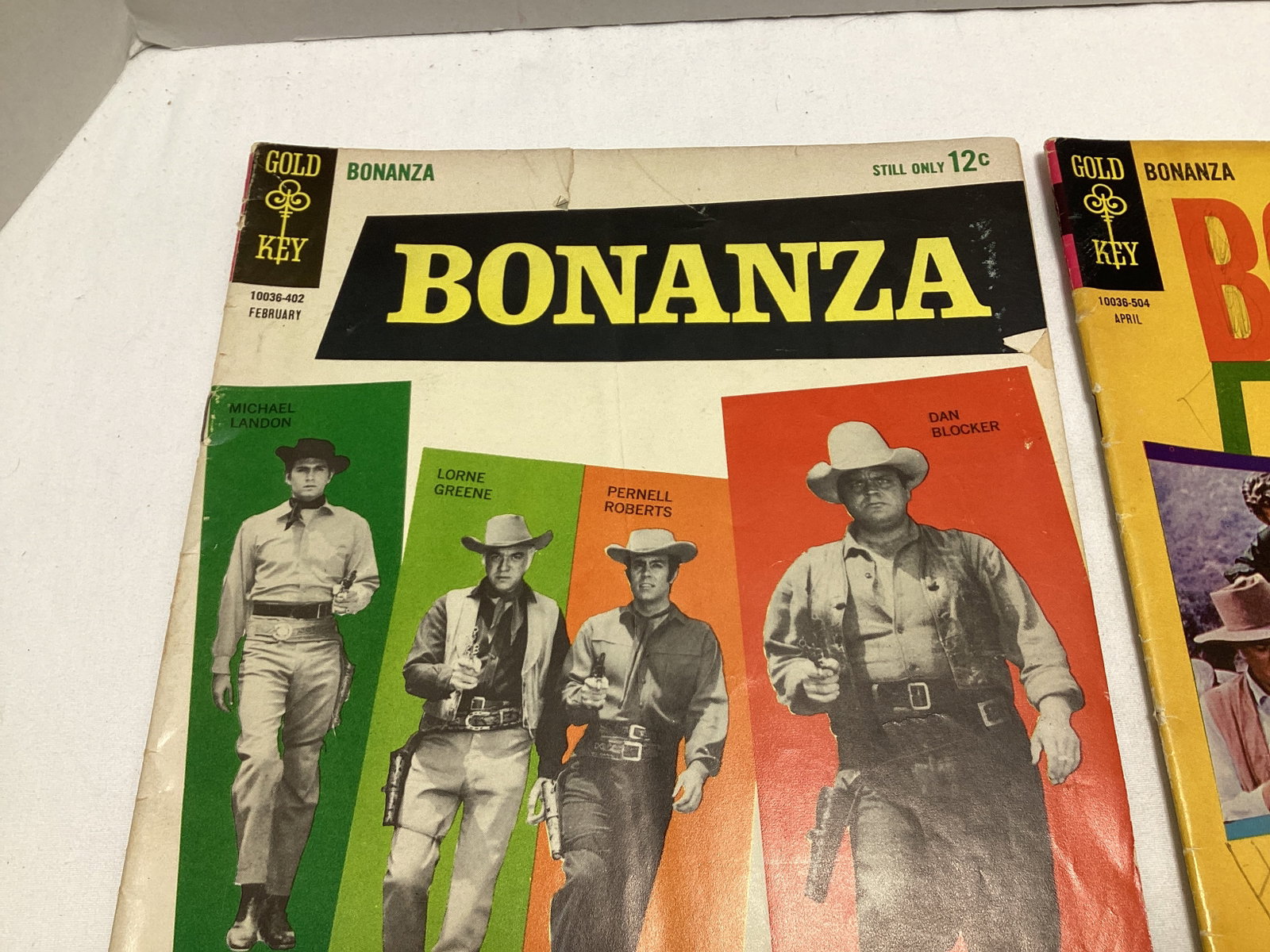 Bonanza 6 and 13 Gold Key Comic Books - 2