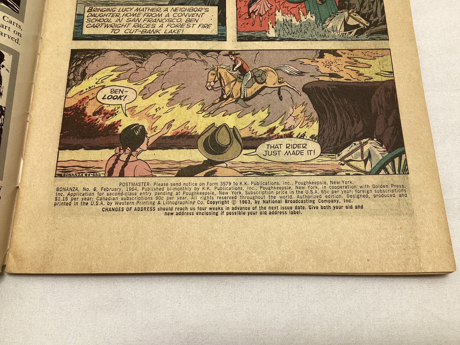 Bonanza 6 and 13 Gold Key Comic Books - 5