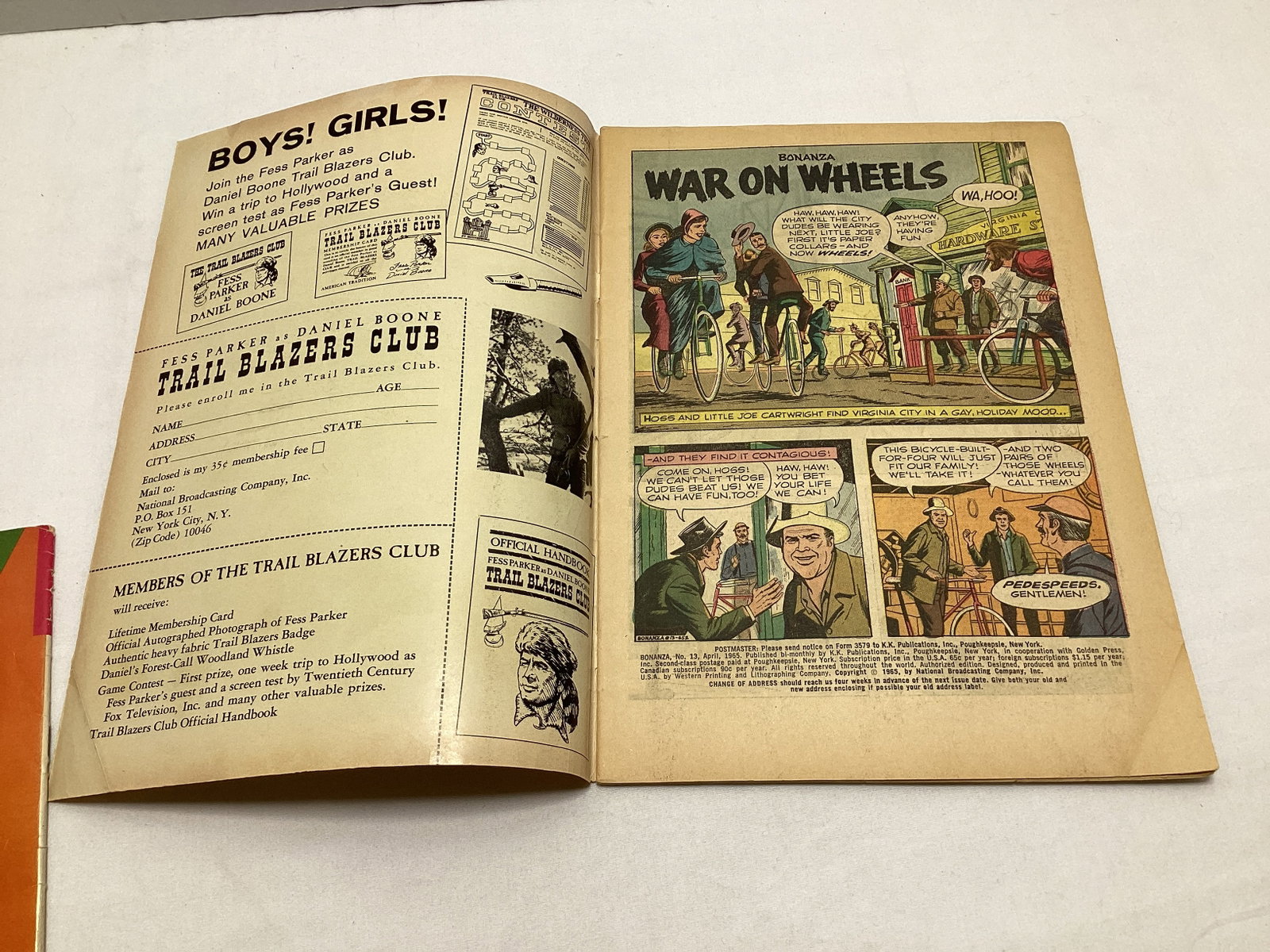 Bonanza 6 and 13 Gold Key Comic Books - 9