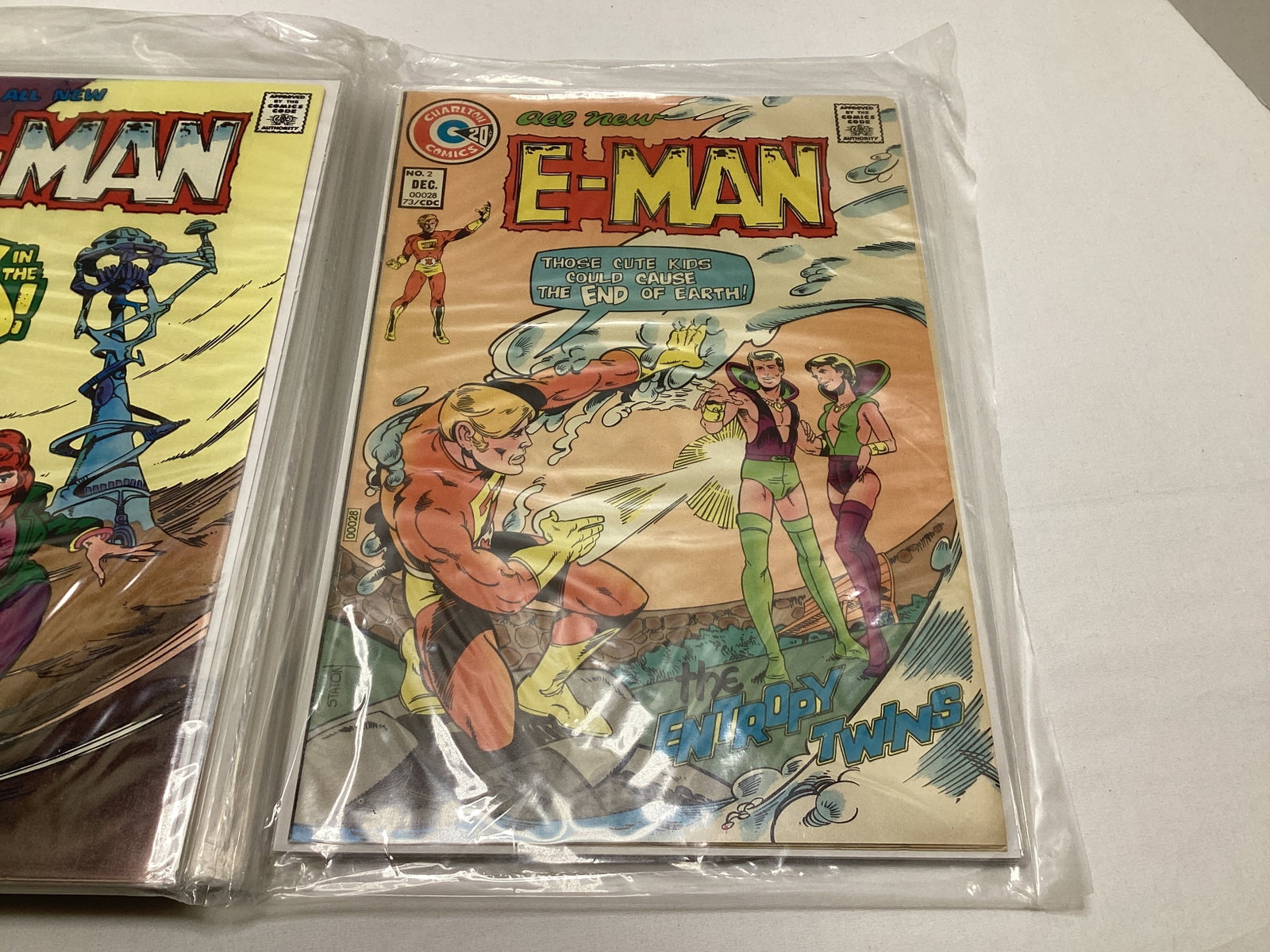 E-Man Charlton Comic Books - 2