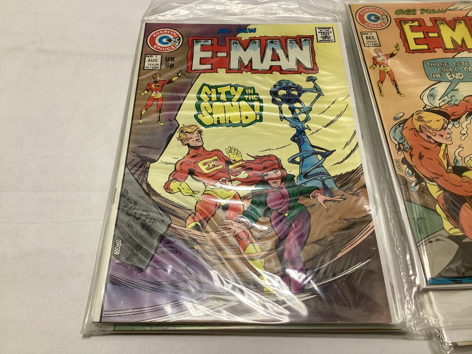 E-Man Charlton Comic Books - 4