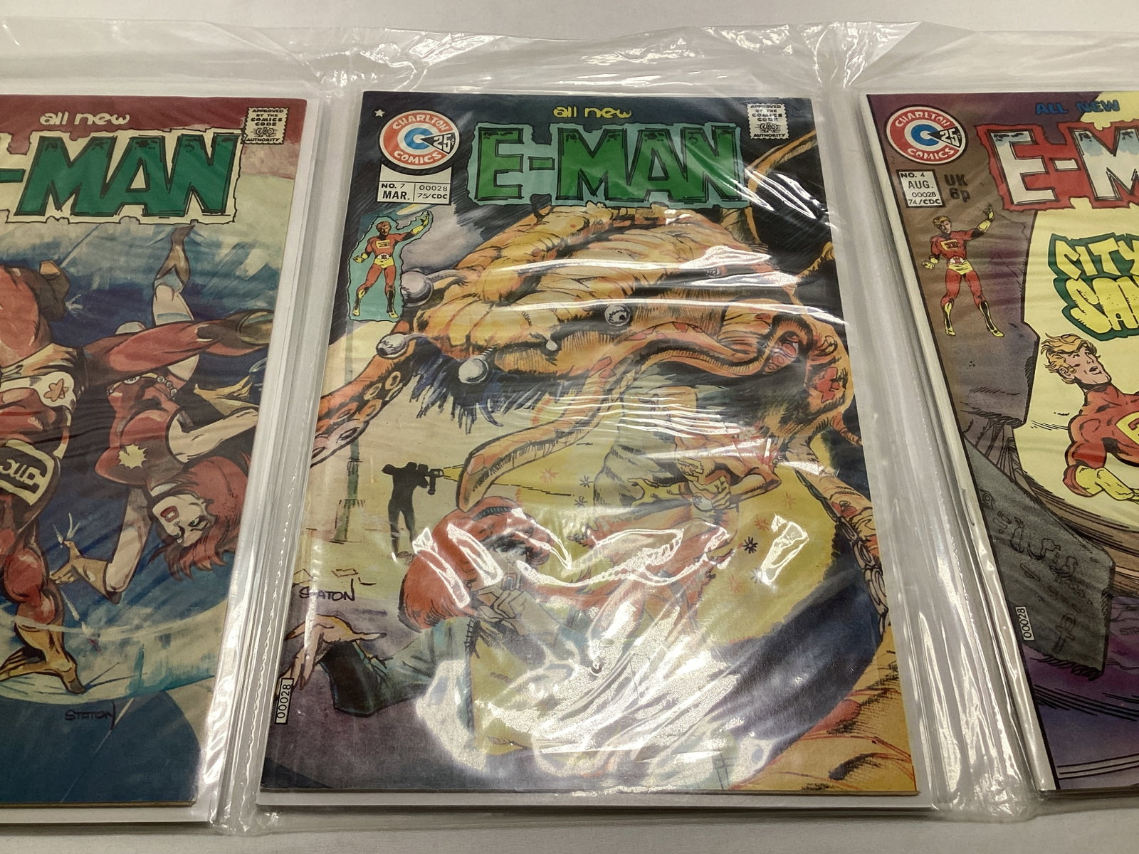 E-Man Charlton Comic Books - 6