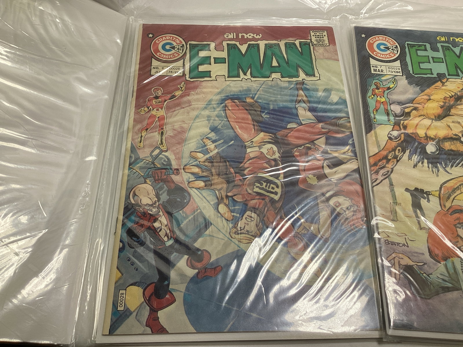 E-Man Charlton Comic Books - 8