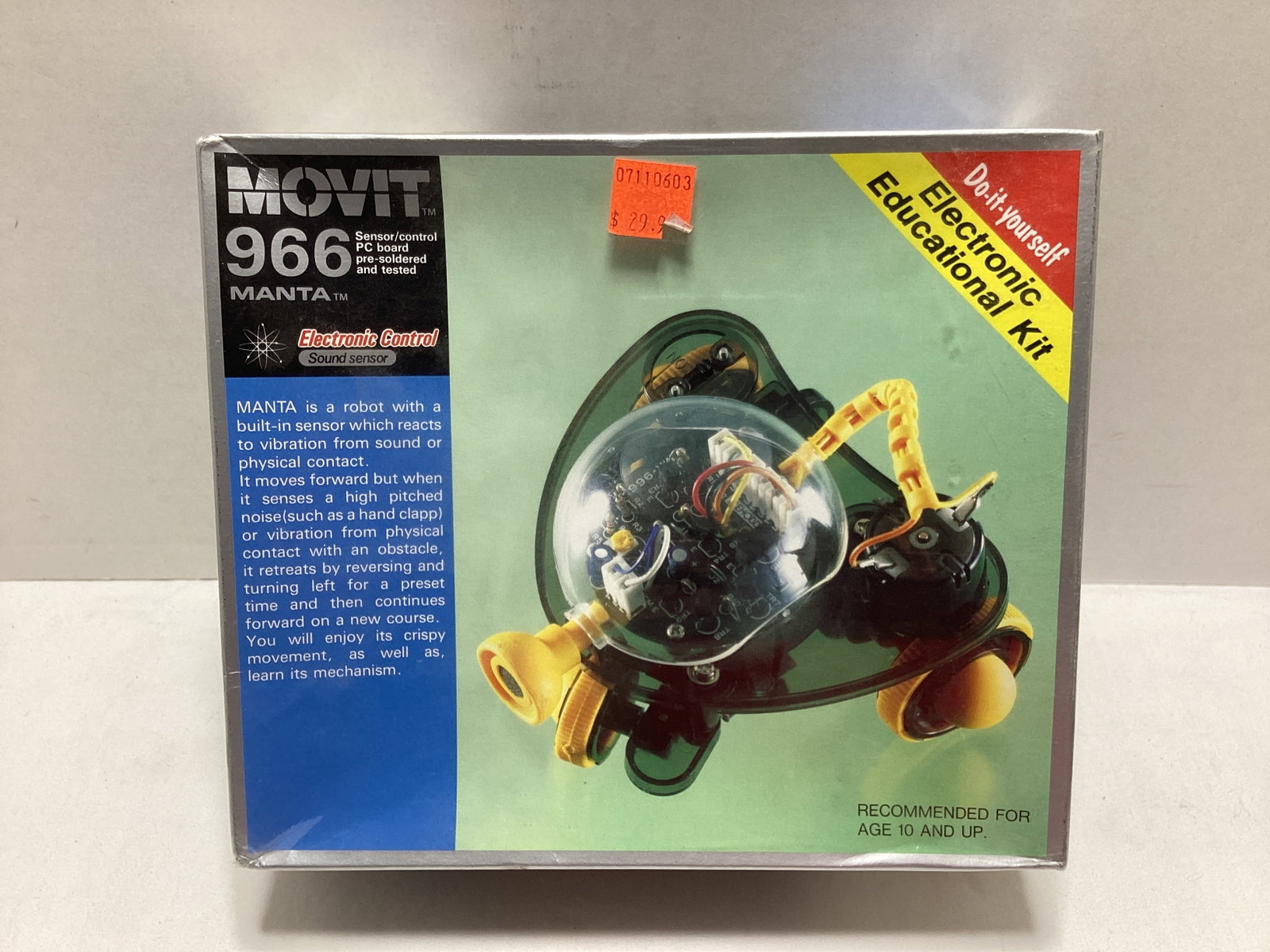 Movit 966 Manta Electronic Sealed Model Kit: .