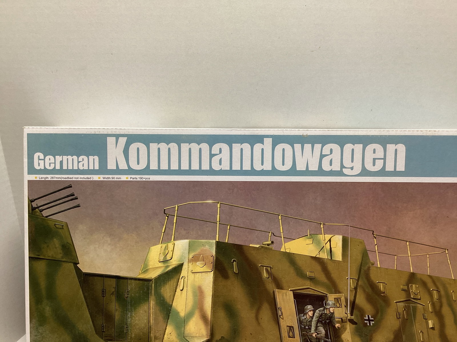 Trumpeter German Kommandowagen 1:35 Scale Model Kit - 2