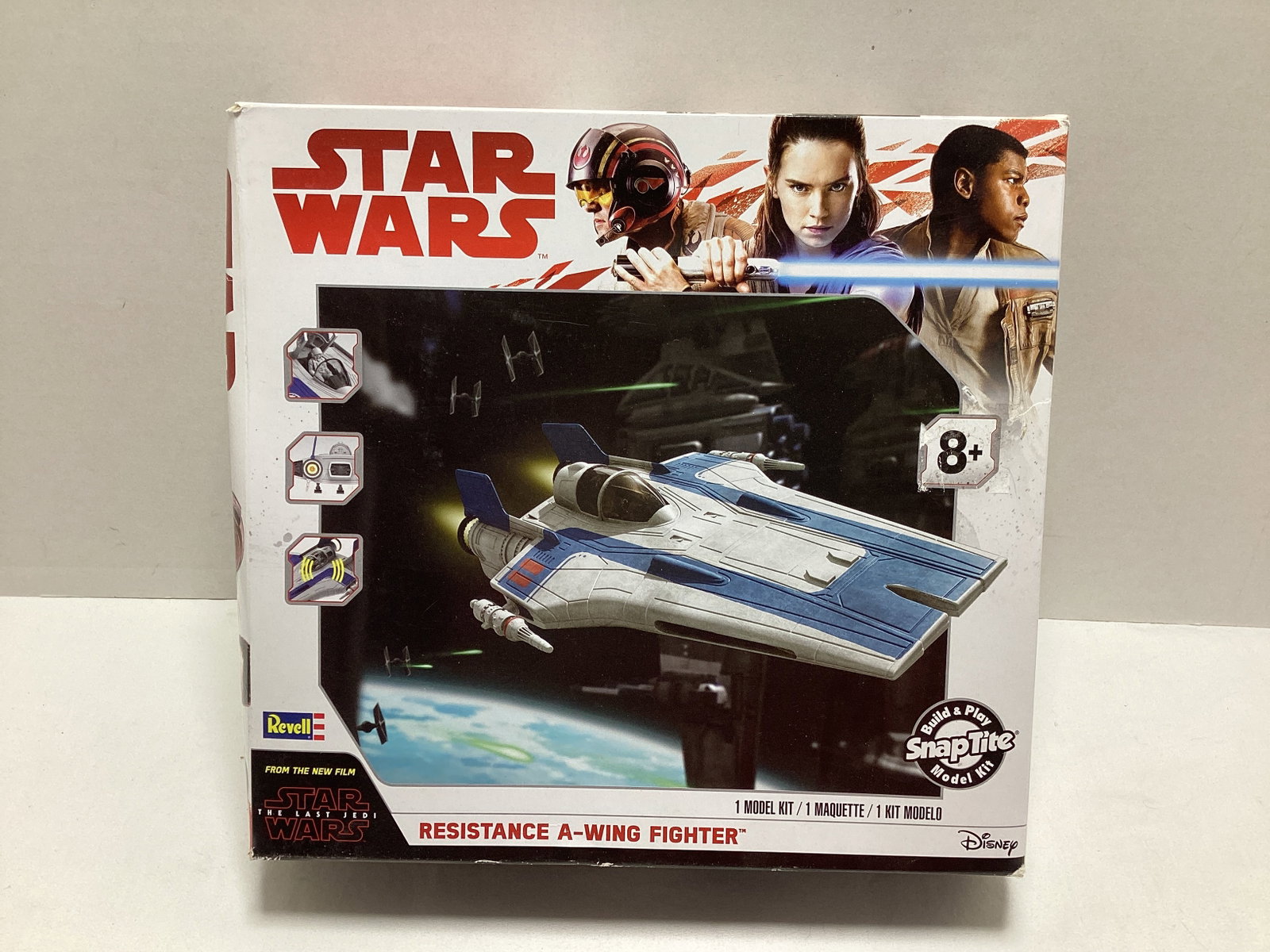 Revell Star Wars Resistance A-Wing Fighter Model Kit: .