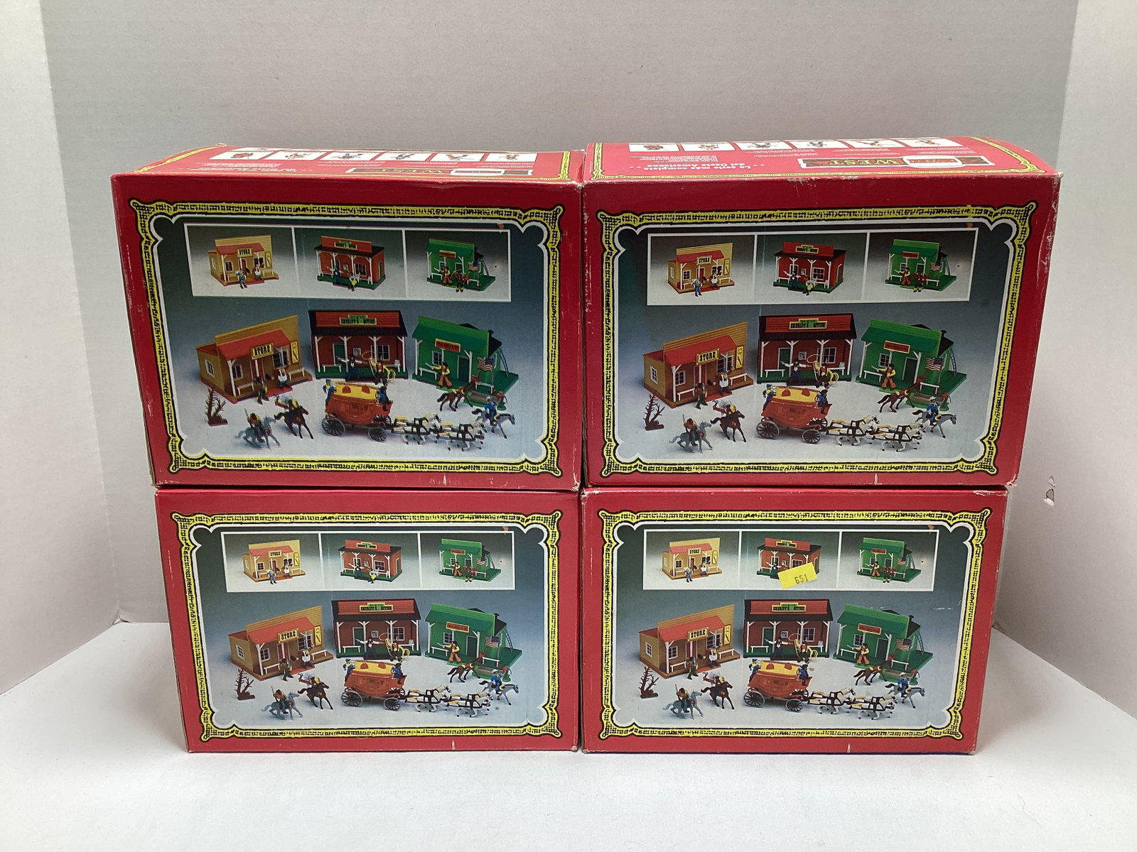 Comansi West Wells Fargo, Armory, and Sheriffs Office Playsets: two sheriffs offices