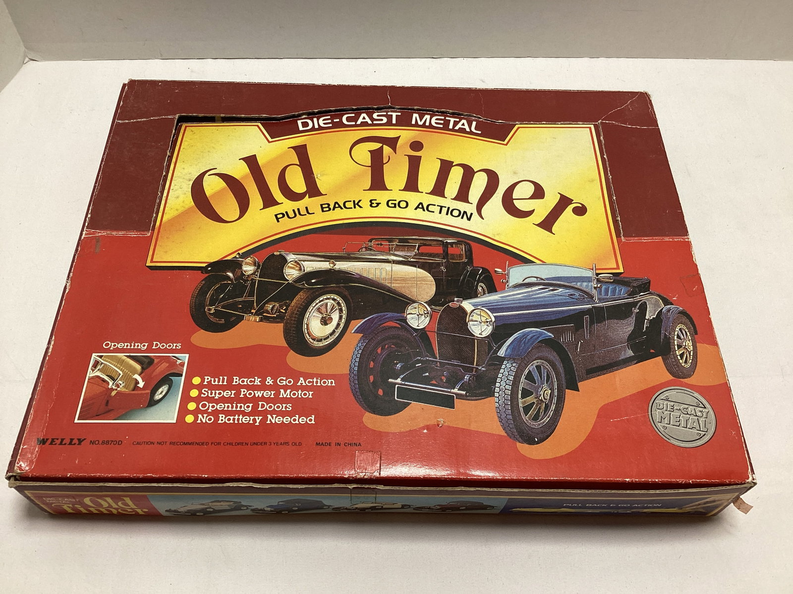 Welly Old Timer Pull Back Diecasts: .