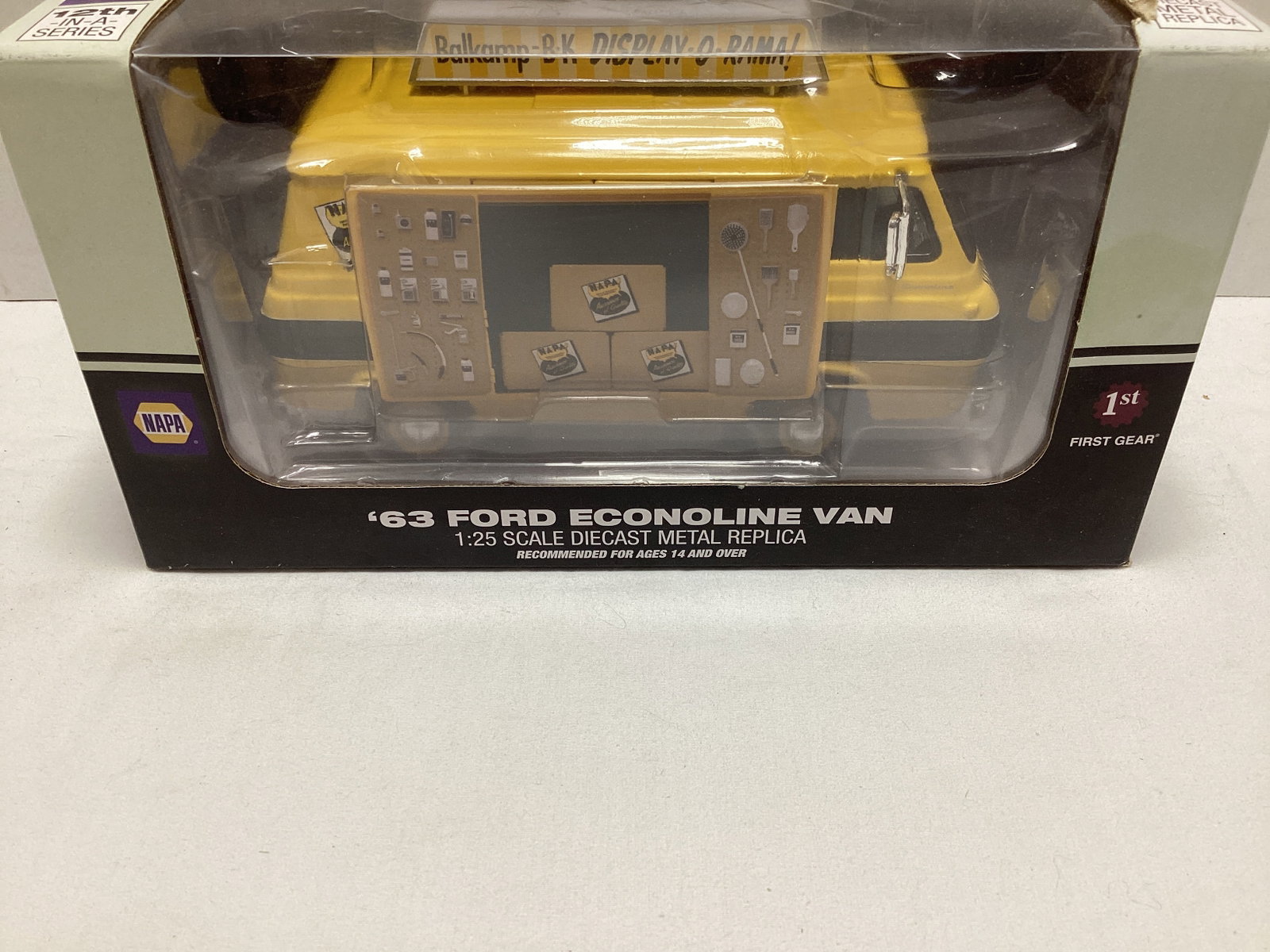 1st Gear Napa 1963 Ford Econoline Van 1:25 Scale Diecast - 2