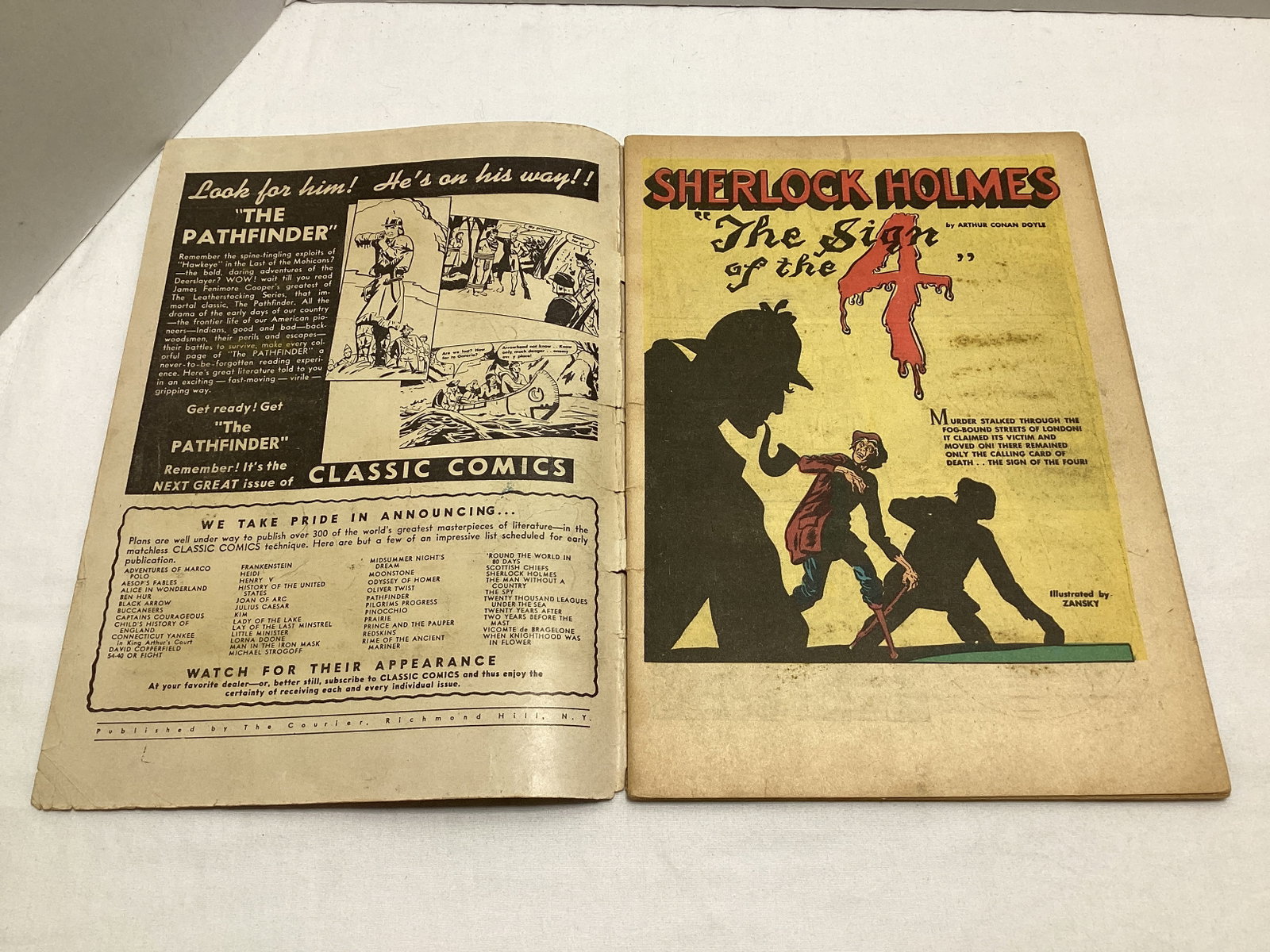 Classic Comics 21 Three Famous Mysteries Comic Book - 6
