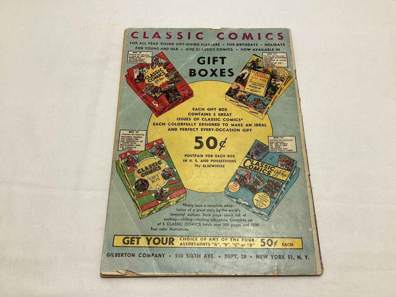 Classic Comics 21 Three Famous Mysteries Comic Book - 7