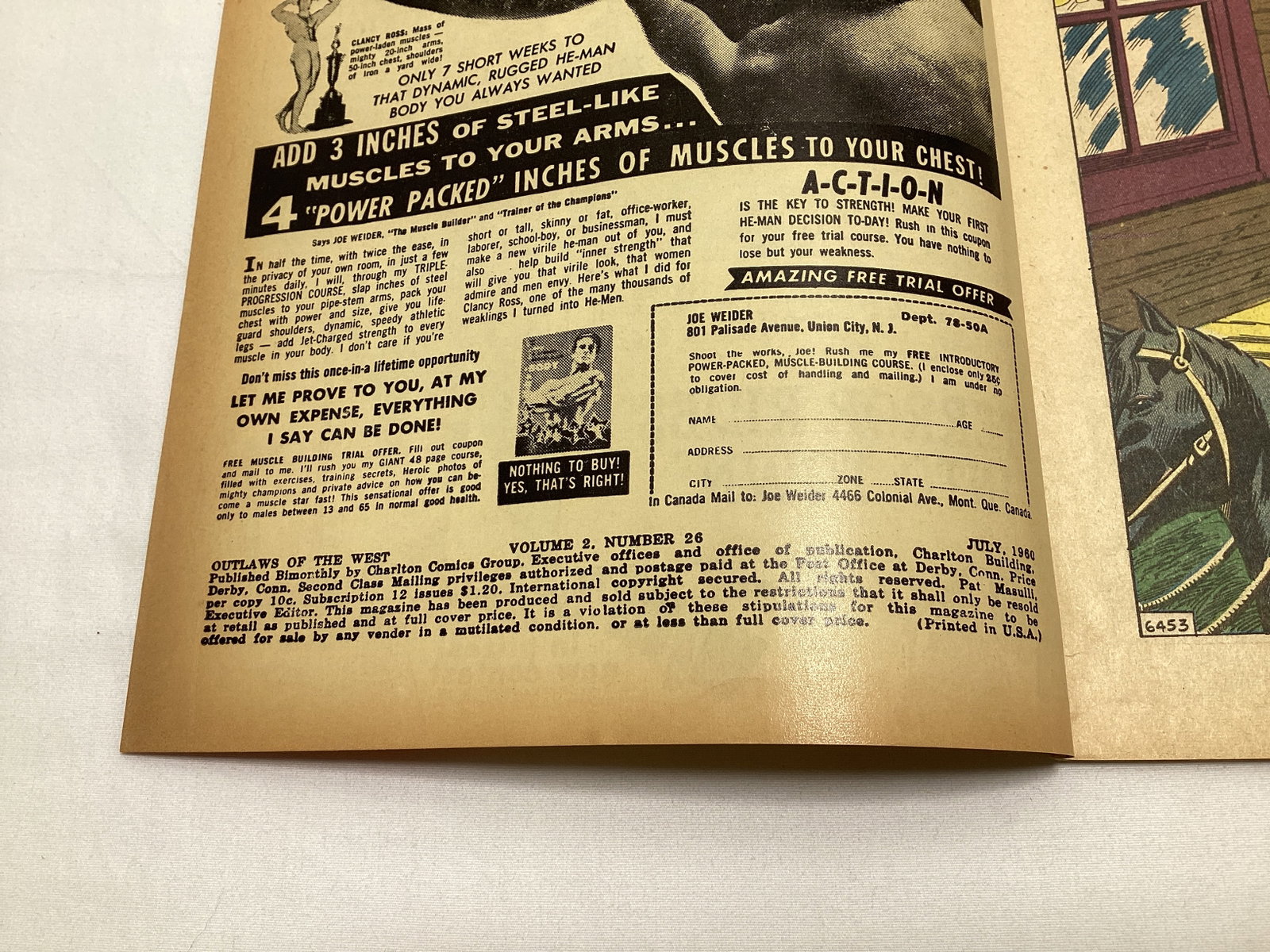 Outlaws of the West 26 Charlton Comic Book - 7