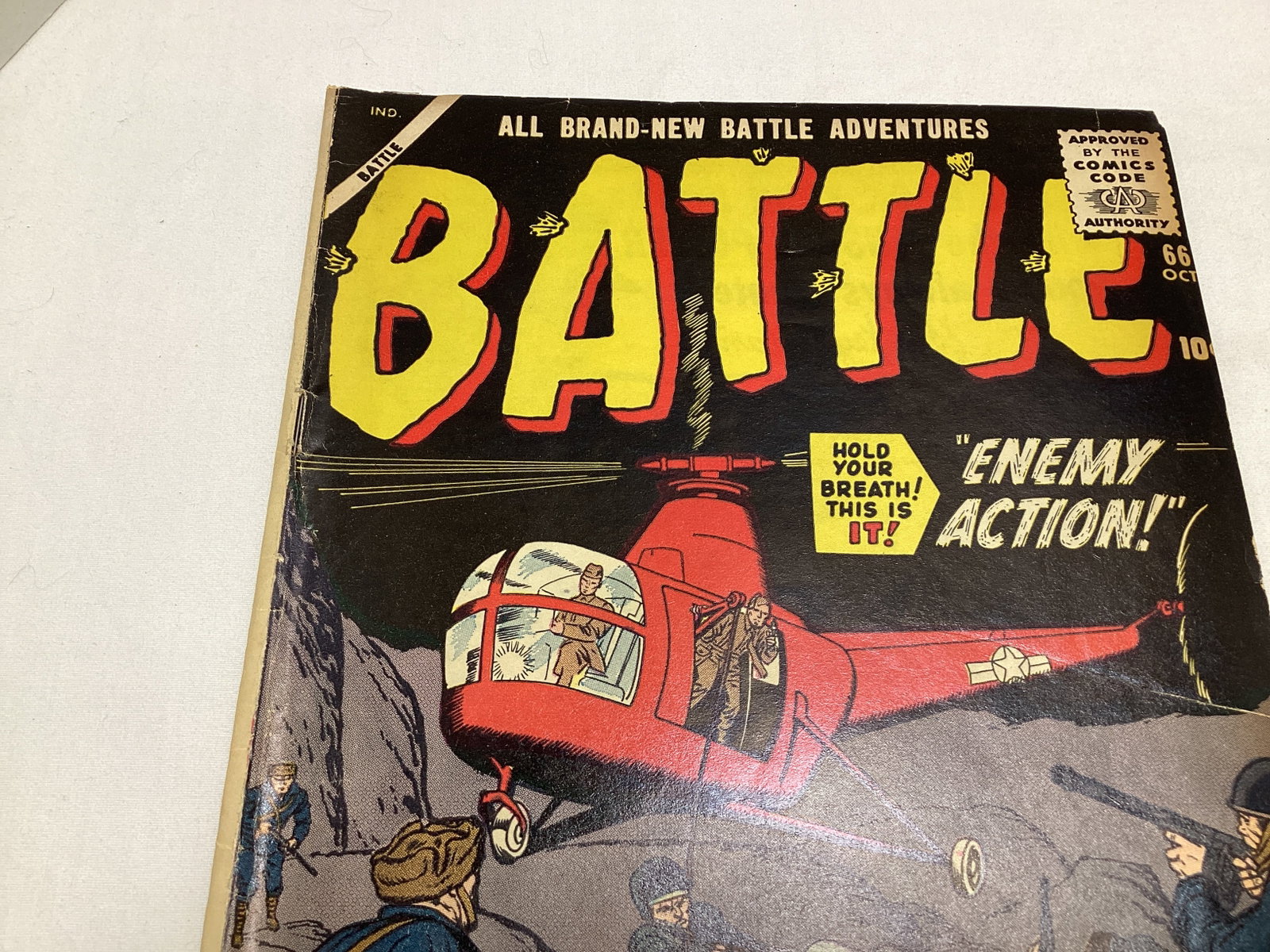 Battle 66 Atlas Comic Book - 2