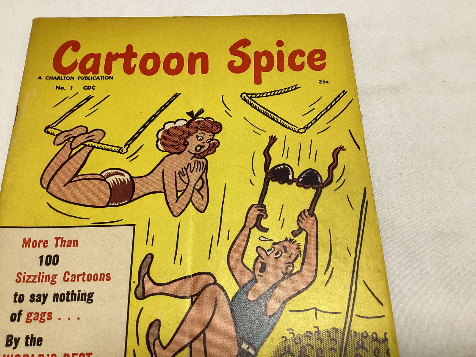 Cartoon Spice 1 Charlton Comic Book - 3
