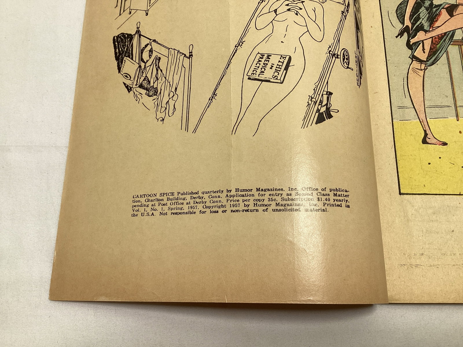 Cartoon Spice 1 Charlton Comic Book - 7