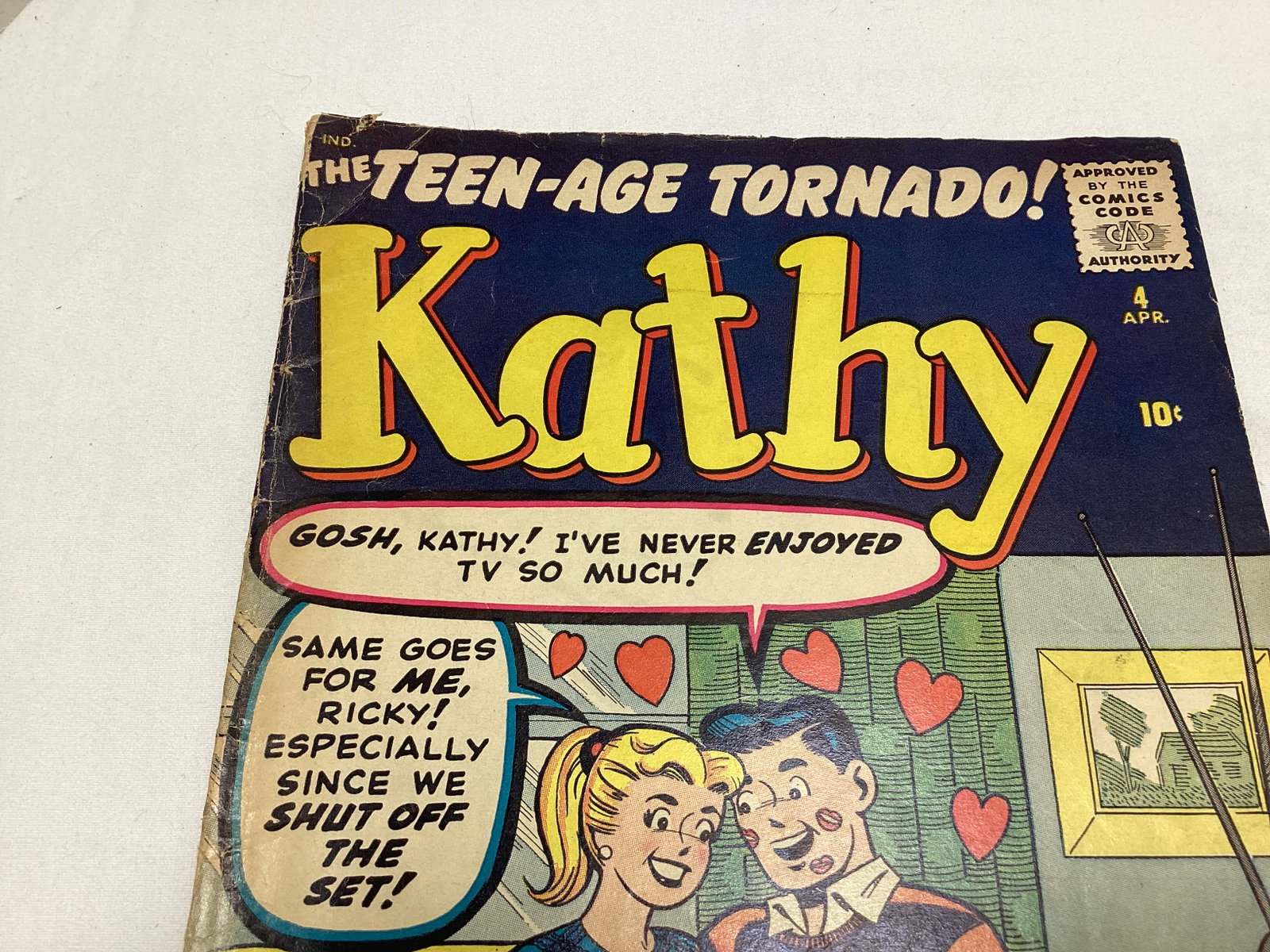 Kathy 4 Comic Book - 2