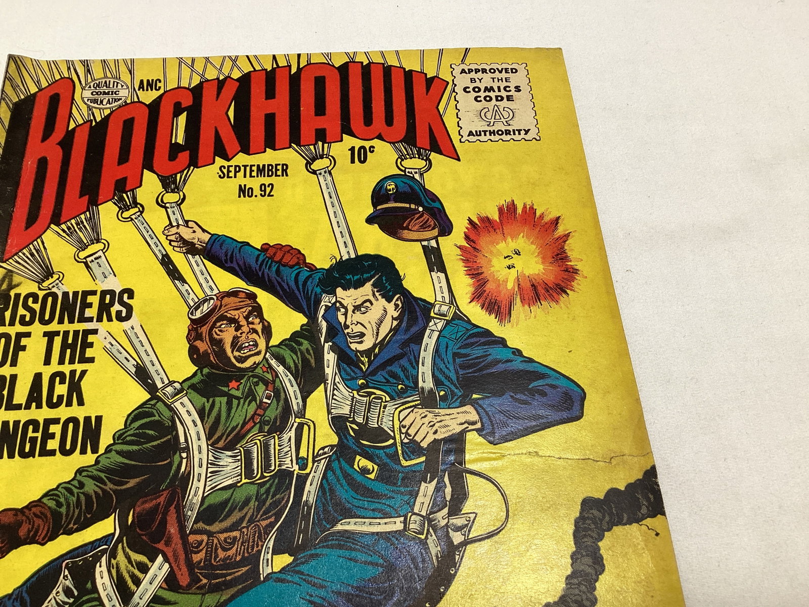 Blackhawk 92 Quality Comic Book - 3