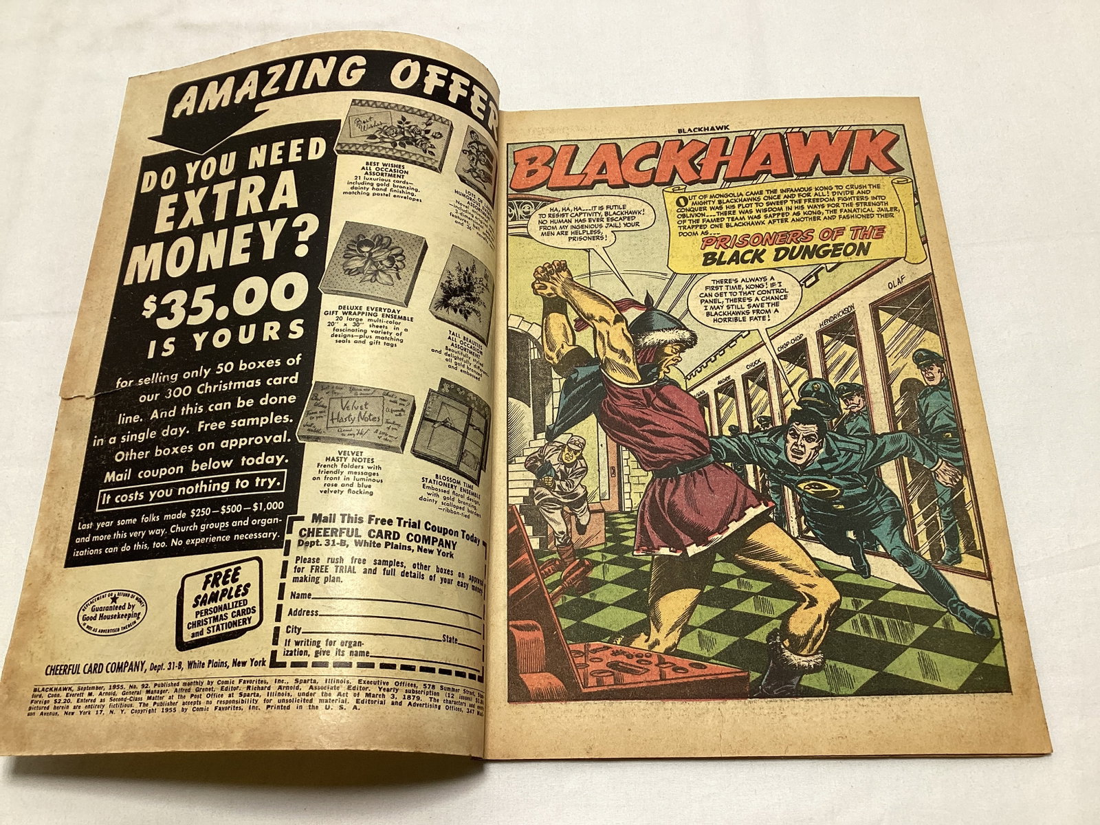 Blackhawk 92 Quality Comic Book - 6