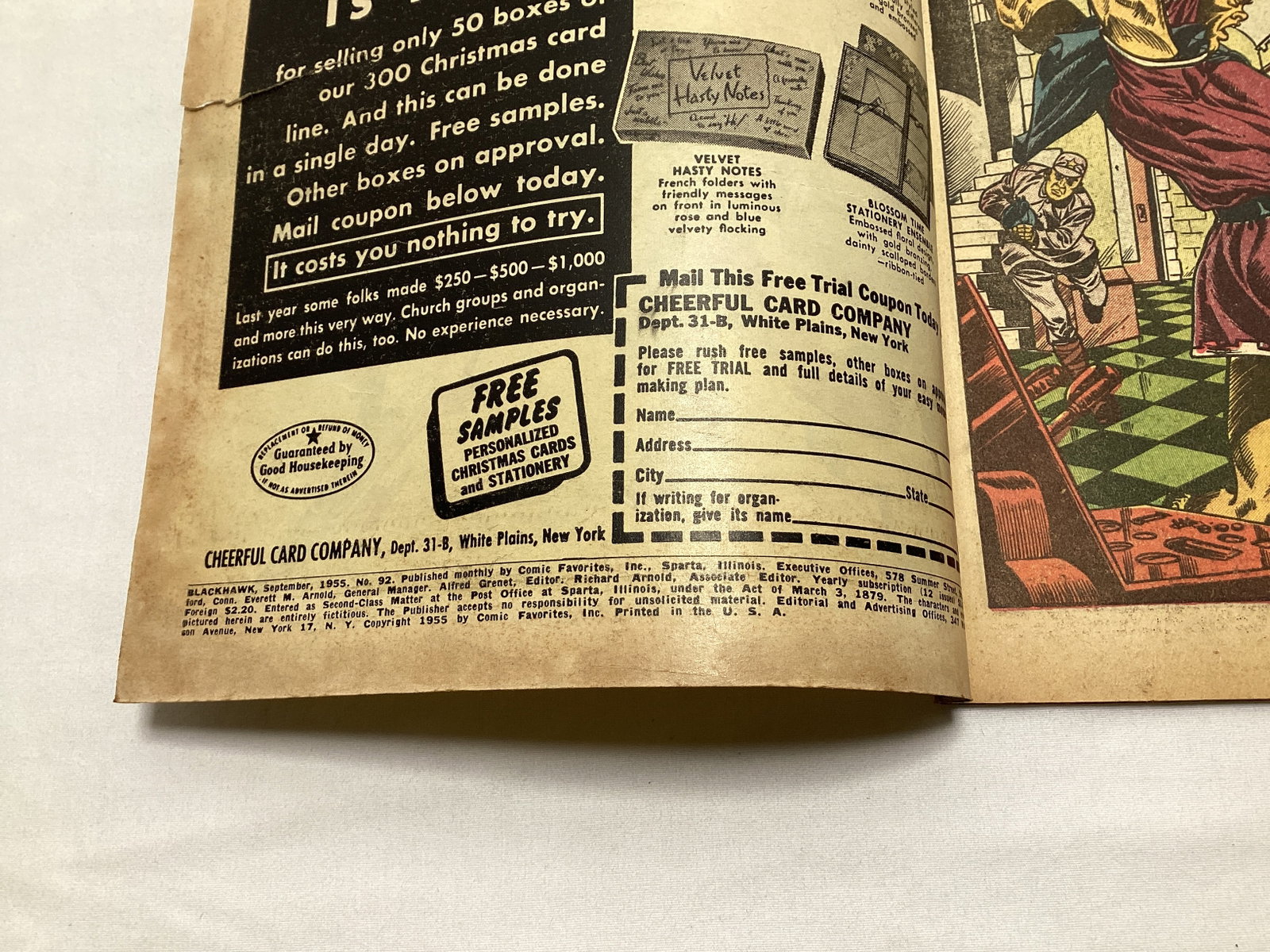 Blackhawk 92 Quality Comic Book - 7