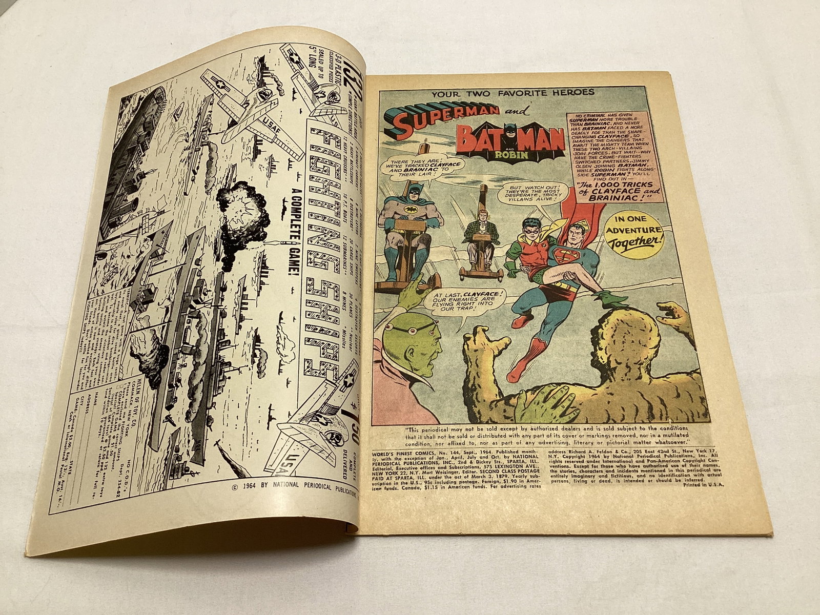 World's Finest Comics 144 DC Comic Book - 6