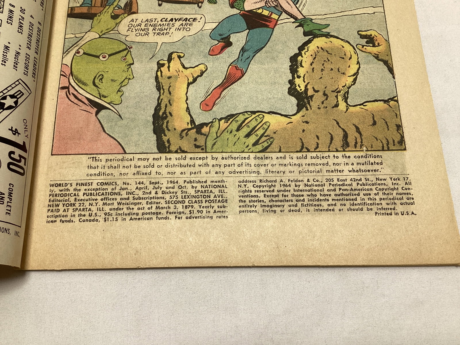 World's Finest Comics 144 DC Comic Book - 7