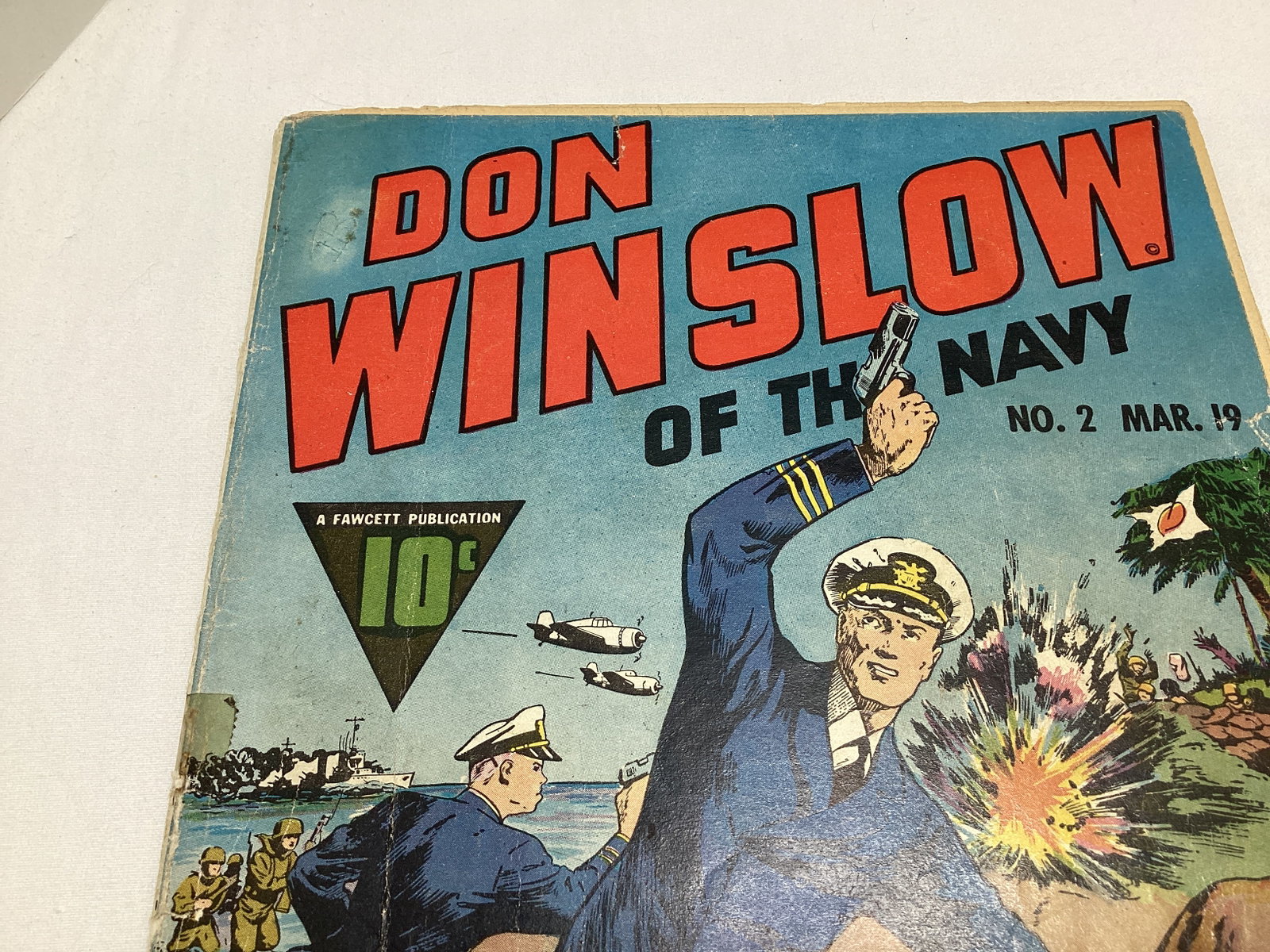Don Winslow of the Navy 2 Fawcett Comic Book - 2