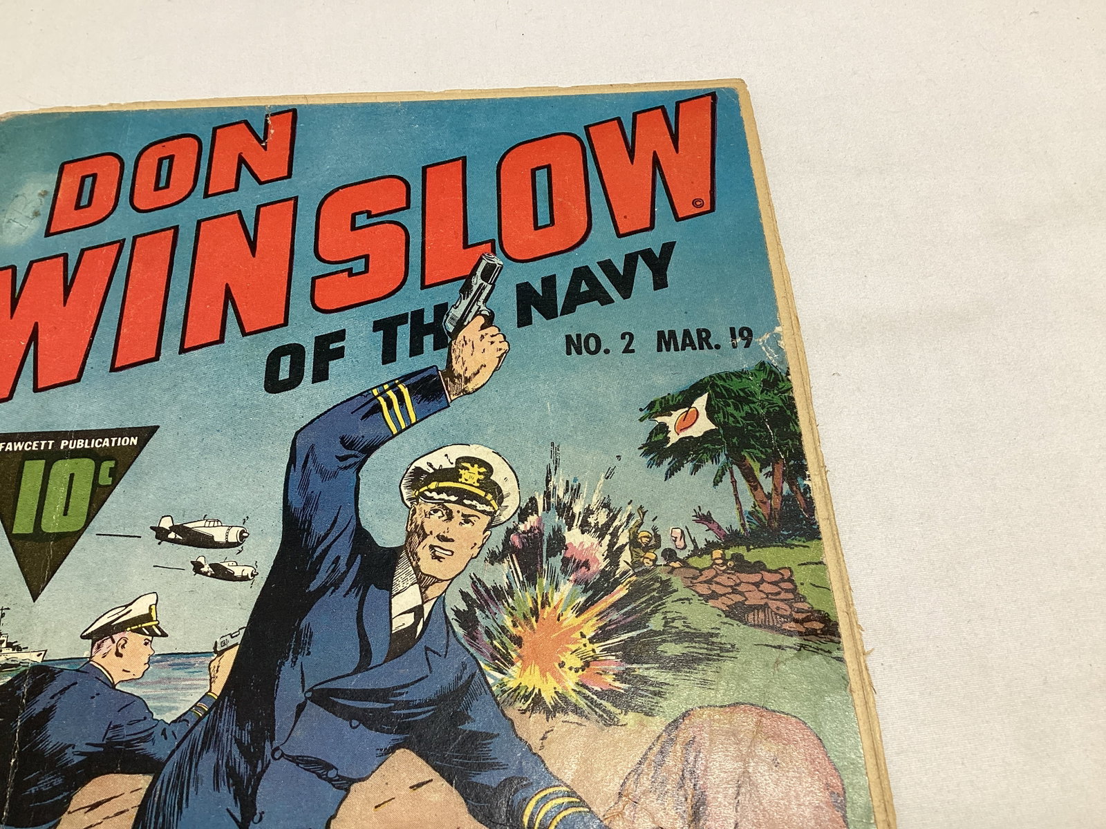 Don Winslow of the Navy 2 Fawcett Comic Book - 3