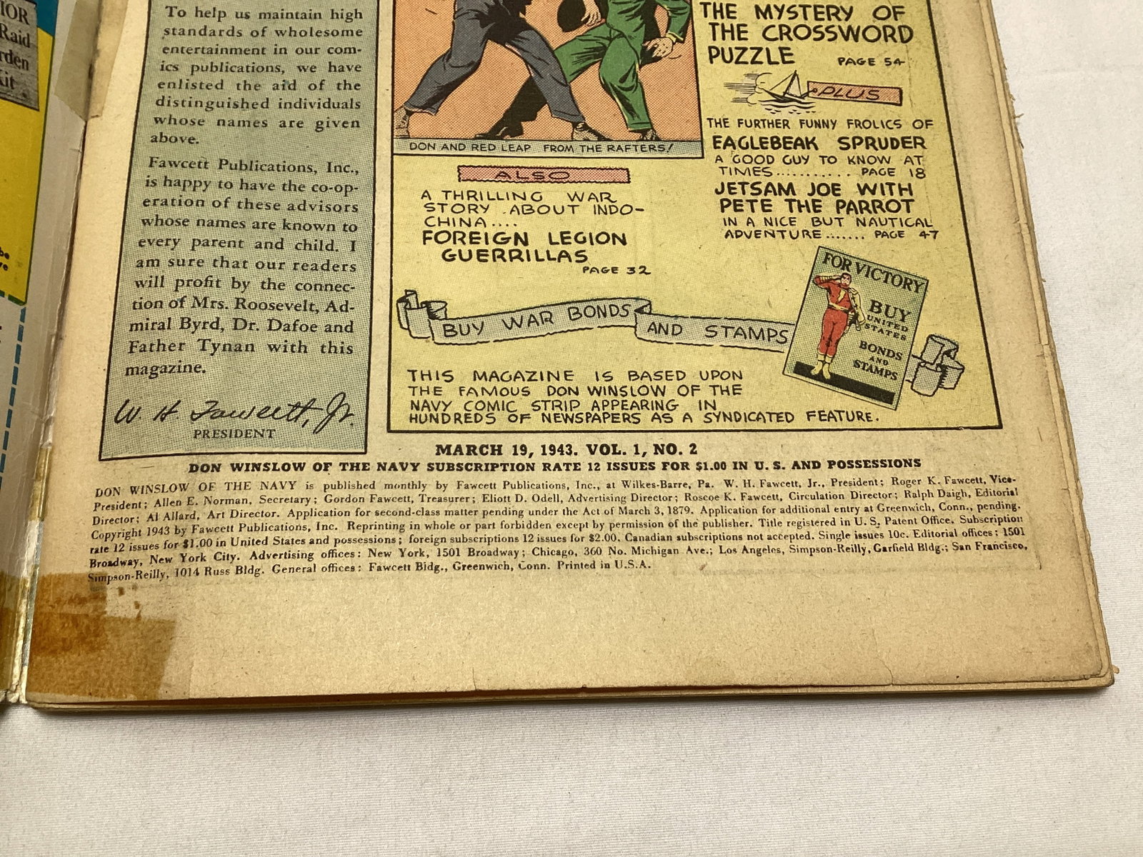 Don Winslow of the Navy 2 Fawcett Comic Book - 7
