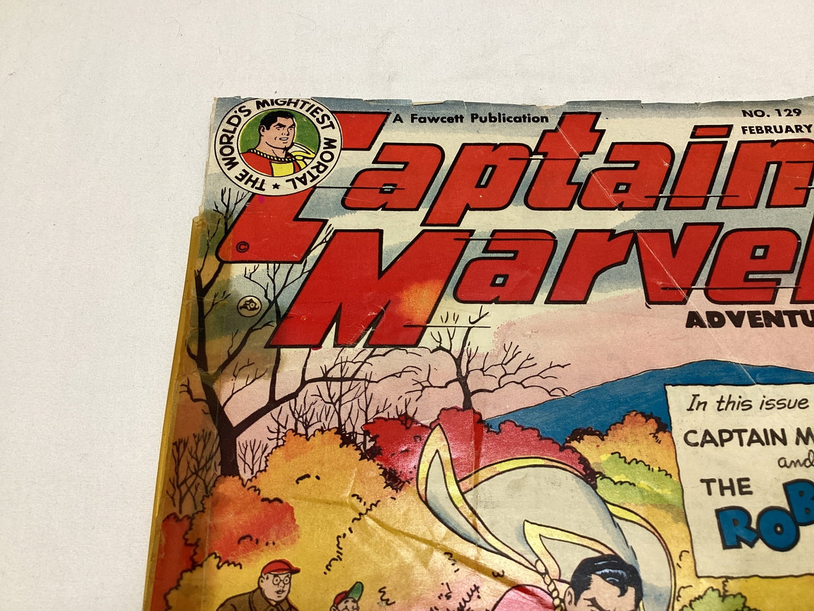Captain Marvel Adventures 129 Captain Marvel Jr. 98 Fawcett Comic Book - 2