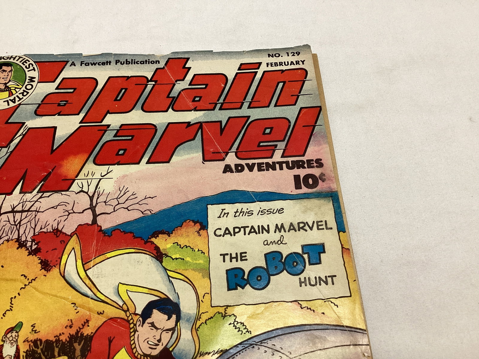 Captain Marvel Adventures 129 Captain Marvel Jr. 98 Fawcett Comic Book - 3