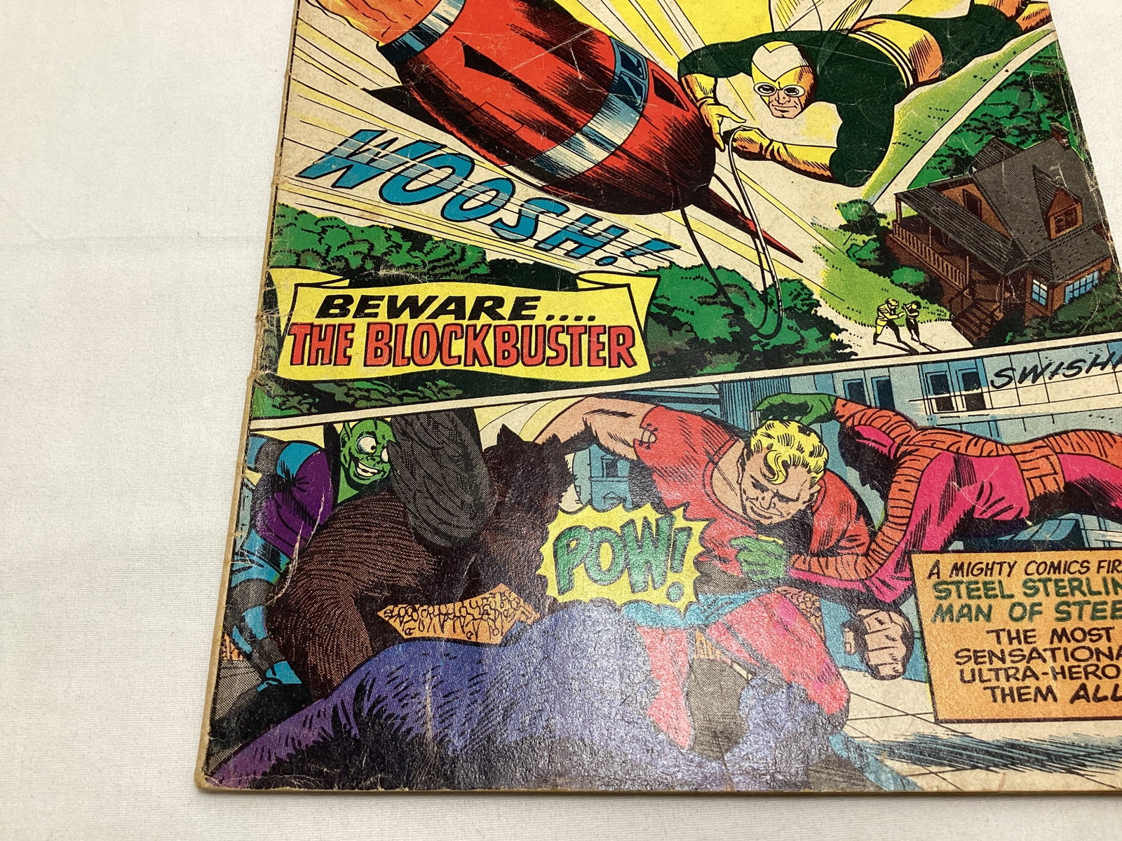 Fly Man 39 Mighty Comics Group Comic Book - 4