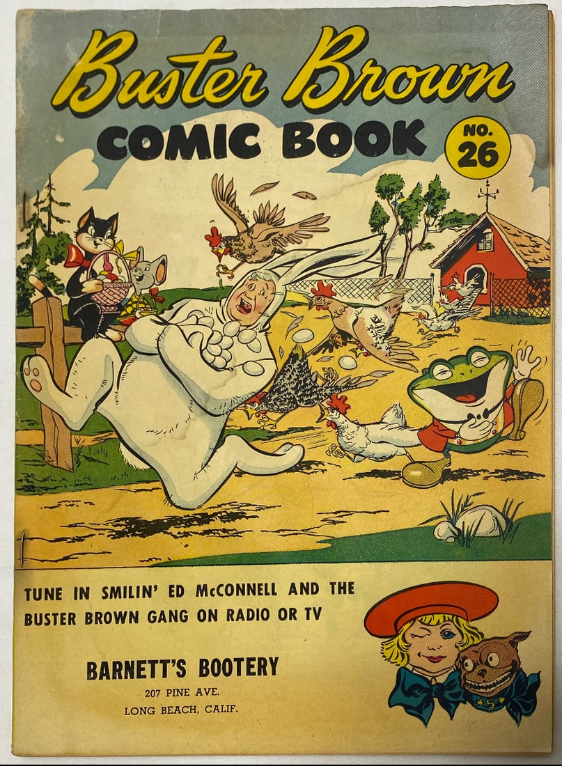 Buster Brown Comic Book 26: 1952, please preview and see all photos for this lot