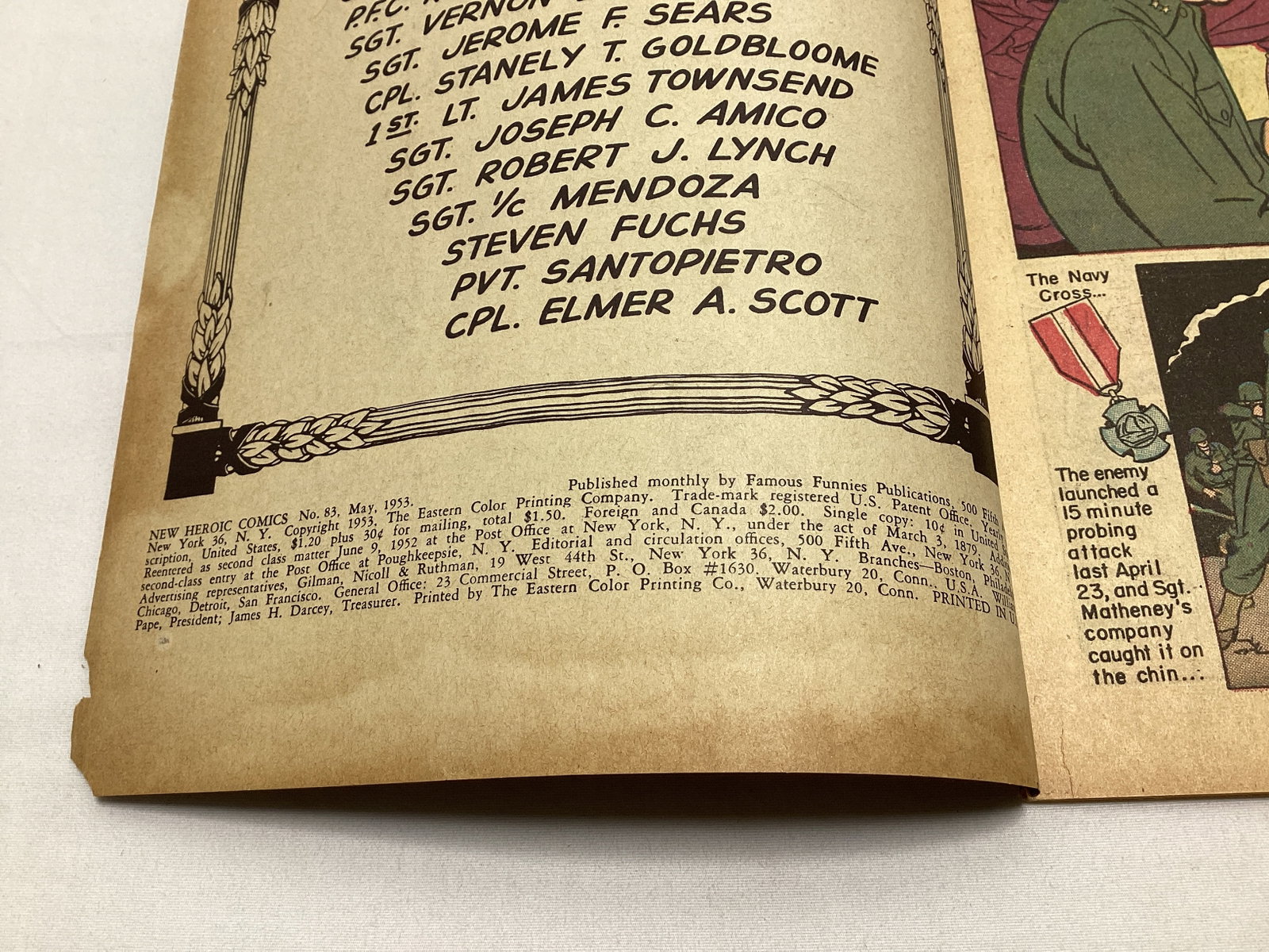 New Heroic Comics 83 Famous Funnies Comic Book - 7