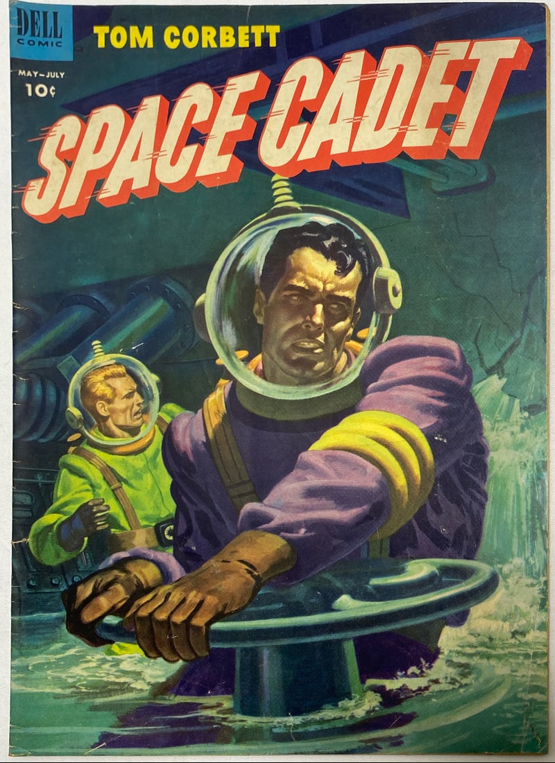 Space Cadet 6 Dell Comic Book: 1953, please preview and see all photos for this lot