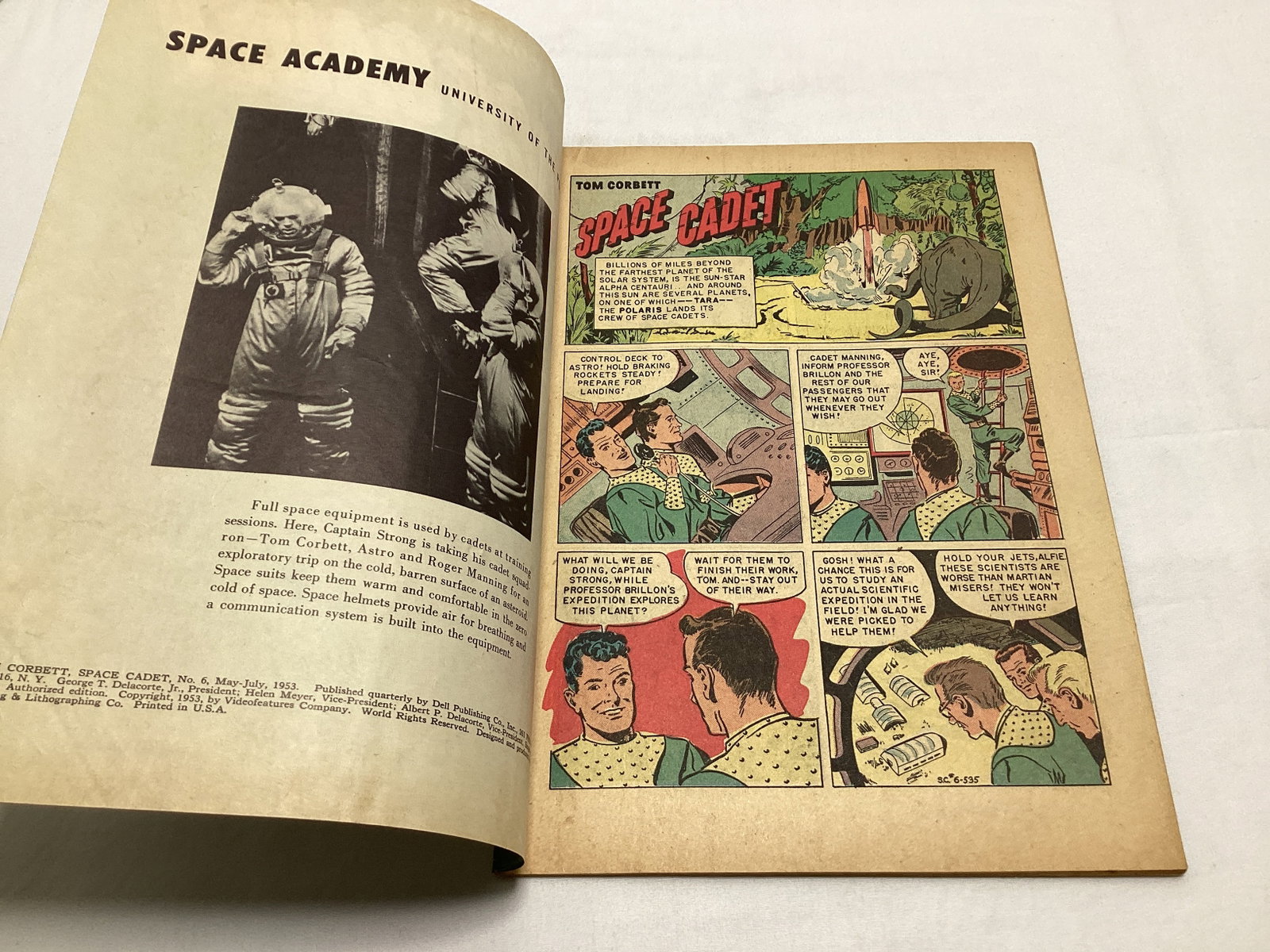 Space Cadet 6 Dell Comic Book - 6