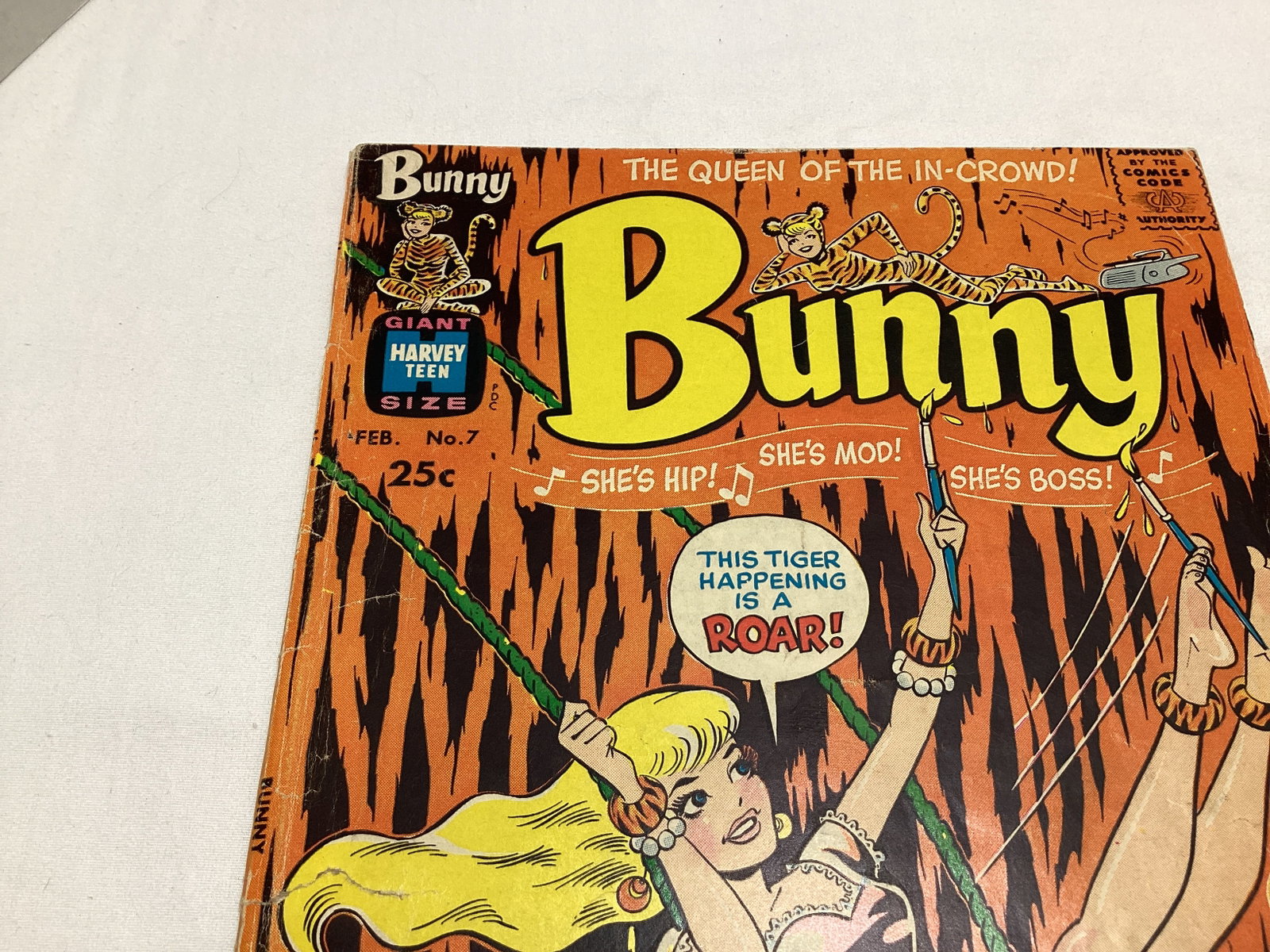 Bunny 7 Harvey Comic Book - 2