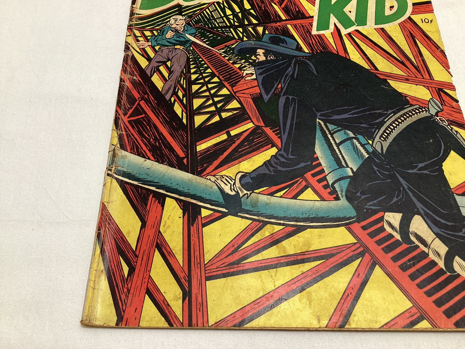 Durango Kid 11 Magazine Enterprises Comic Book - 4