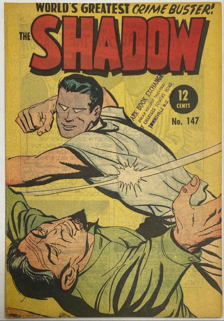 The Shadow 147 Australian Comic Book: please preview and see all photos for this lot