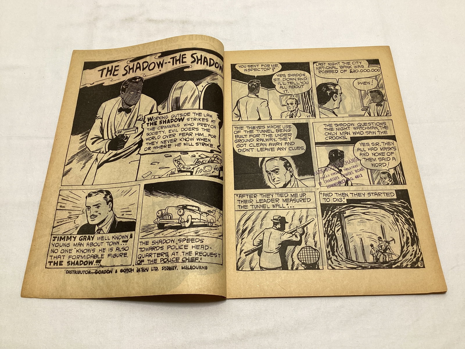 The Shadow 147 Australian Comic Book - 6