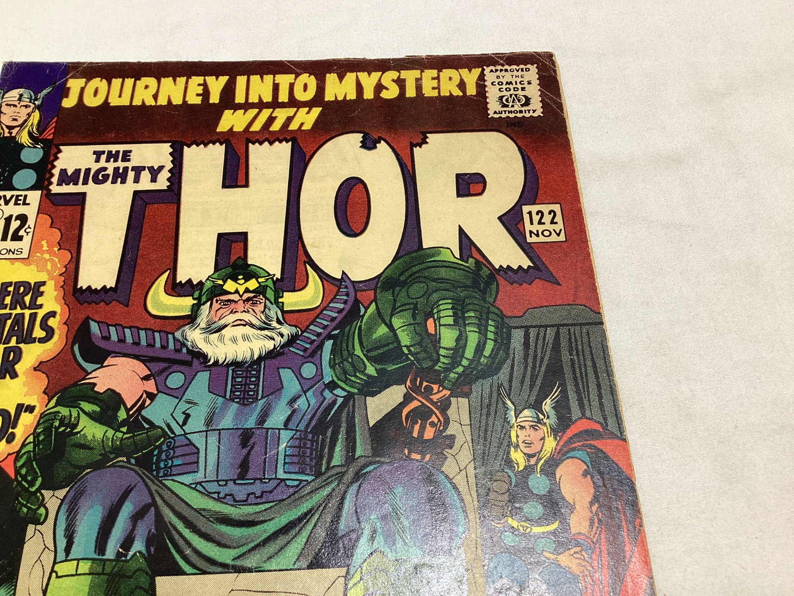 The Mighty Thor 122 Marvel Comic Book - 3
