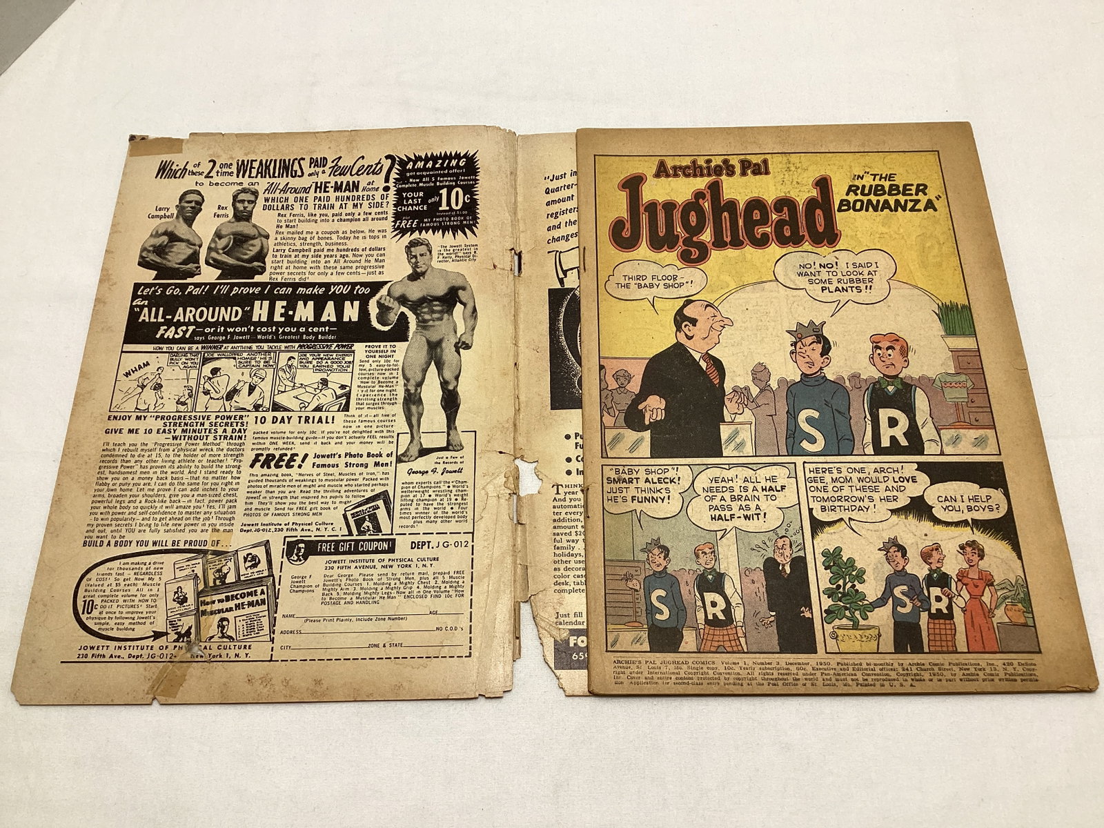 Archie's Pal Jughead 3 Archie Comic Book - 6