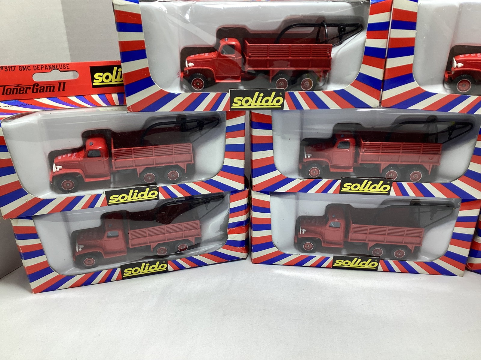 Eight Solido GMC Depanneuse Toner Gam II Diecasts - 2