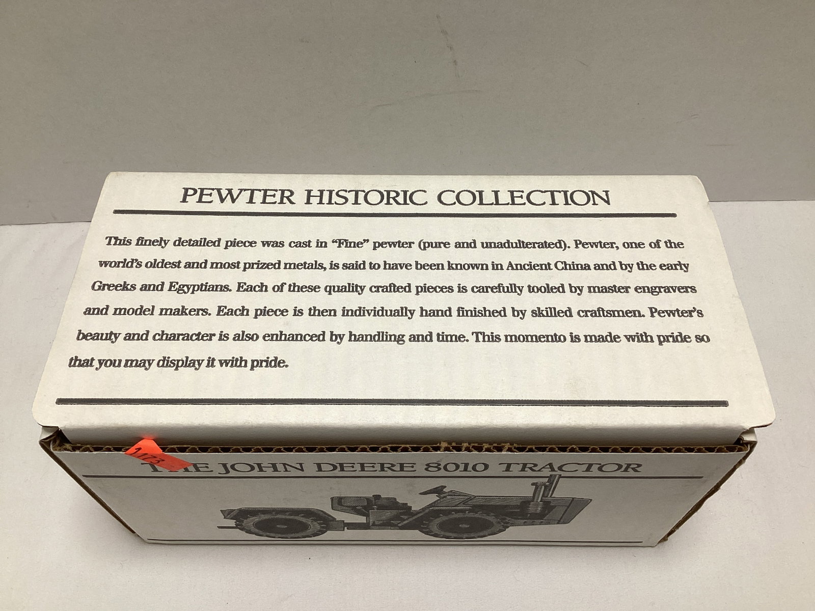 Spec-Cast John Deere 8010 Pewter Tractor - 2