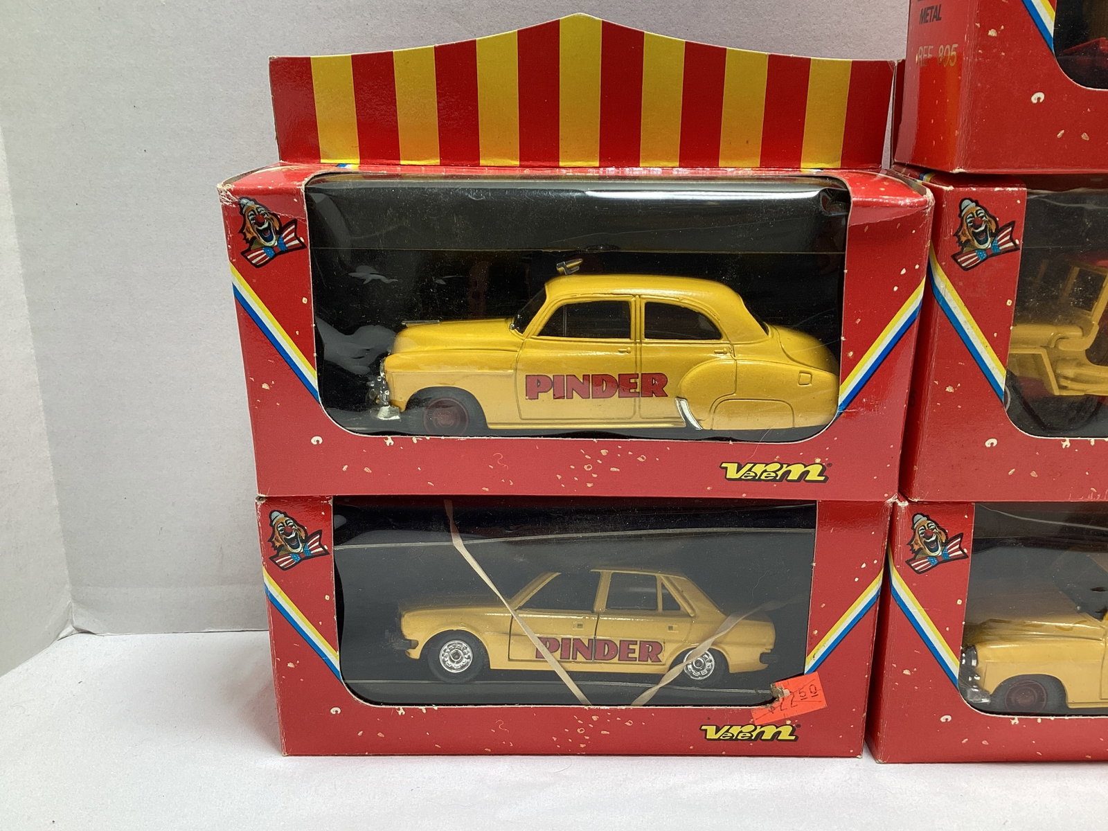 Seven Verem Diecast Models - 2