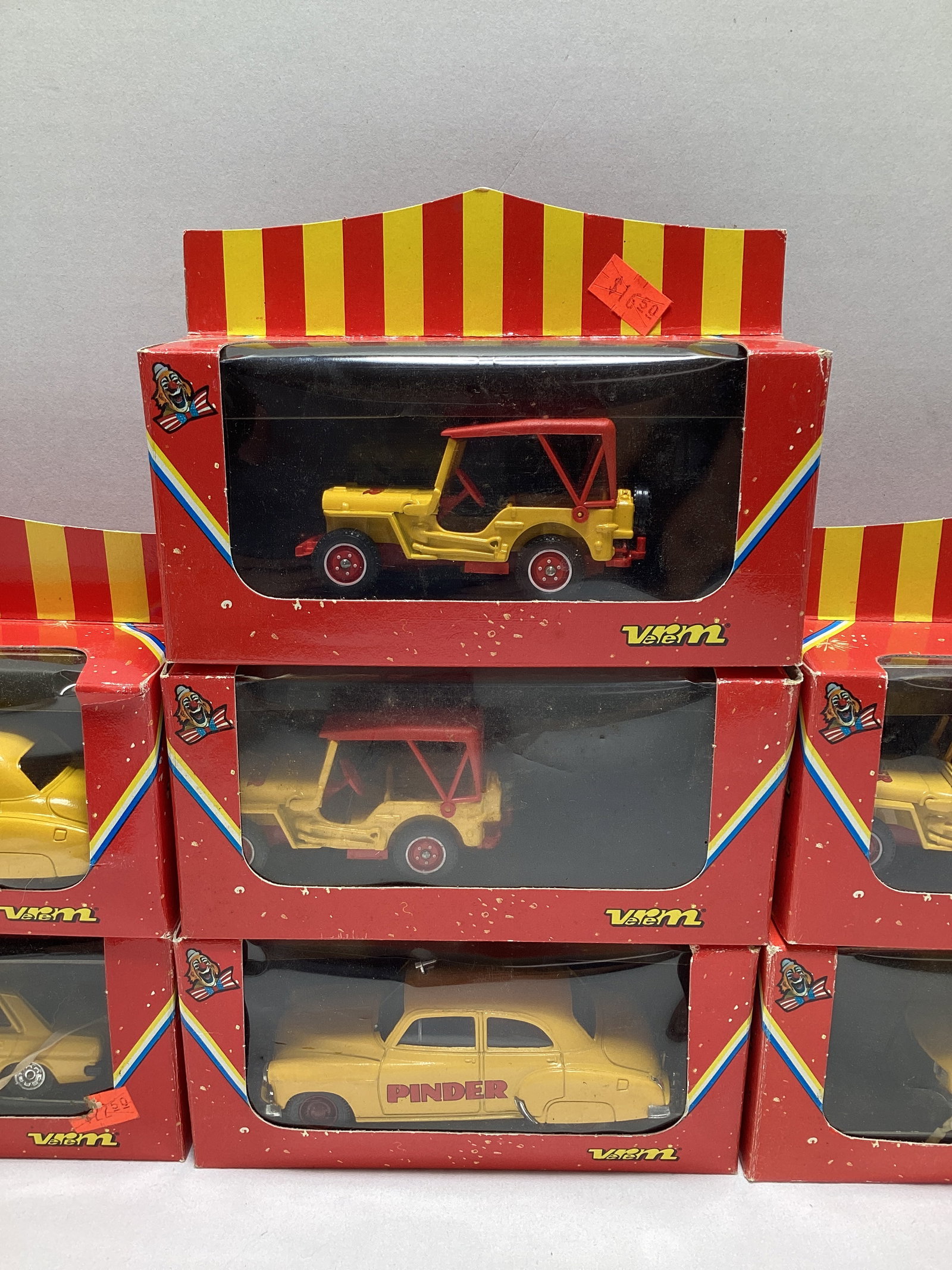 Seven Verem Diecast Models - 3