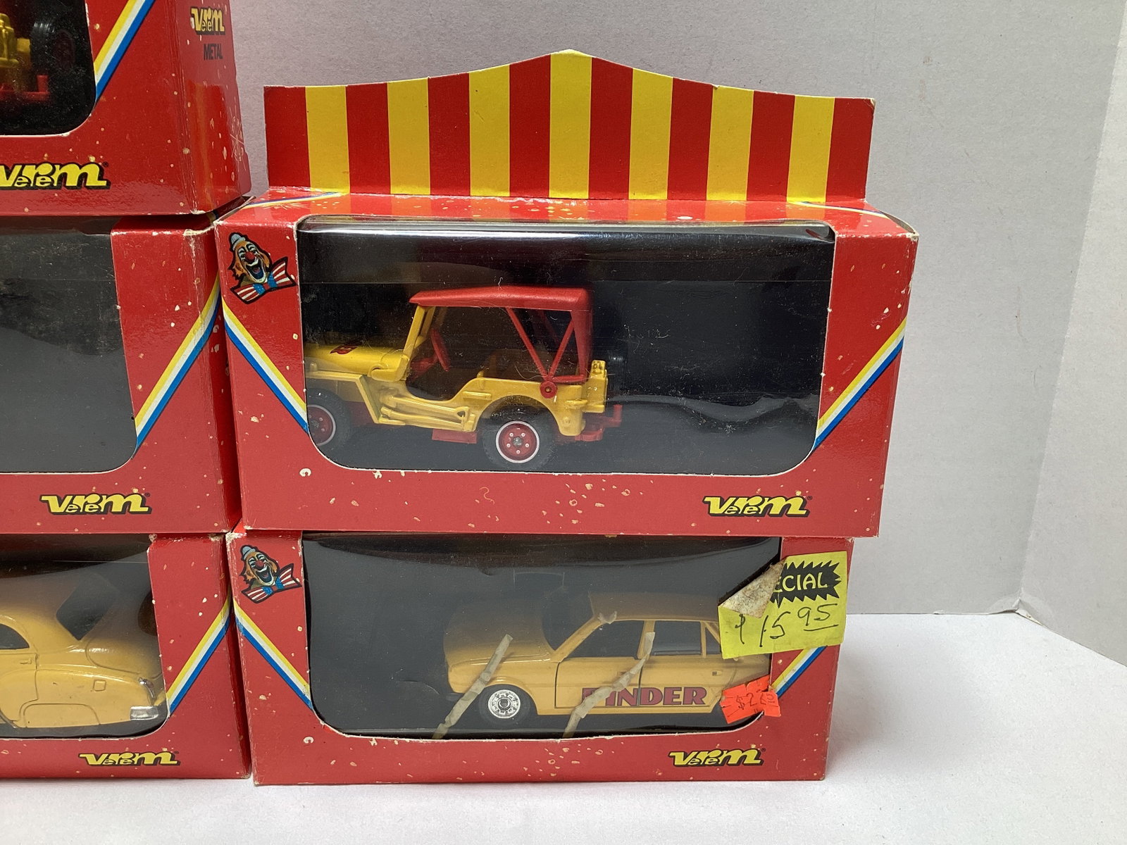 Seven Verem Diecast Models - 4