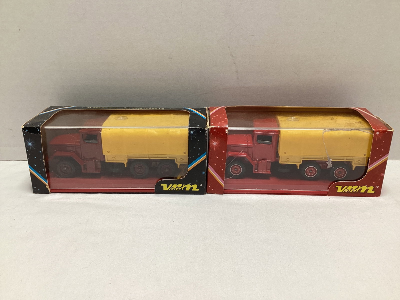 Two Verem Diecast 1:43 Scale Trucks: .