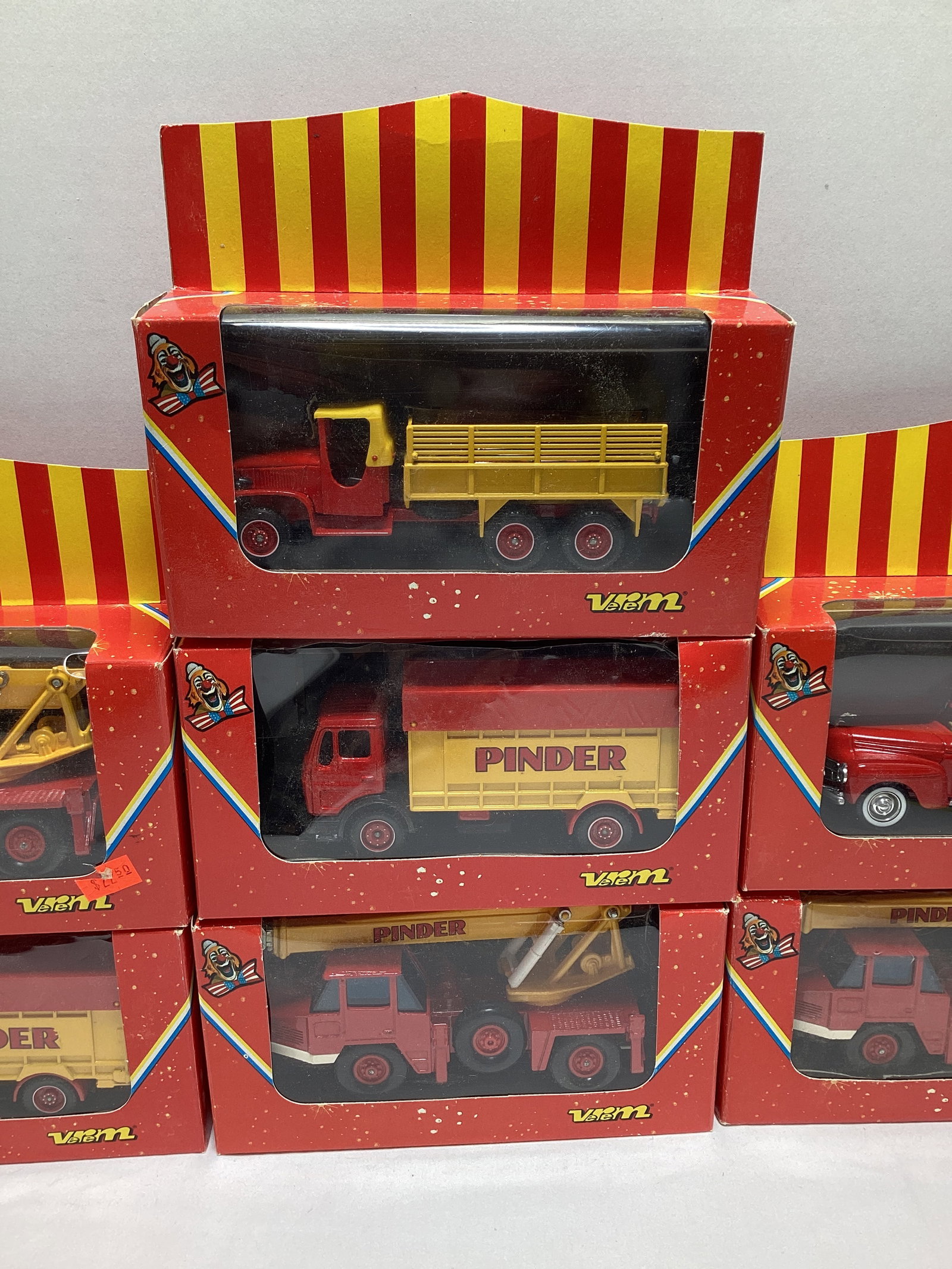 Seven Verem Diecast Models - 3